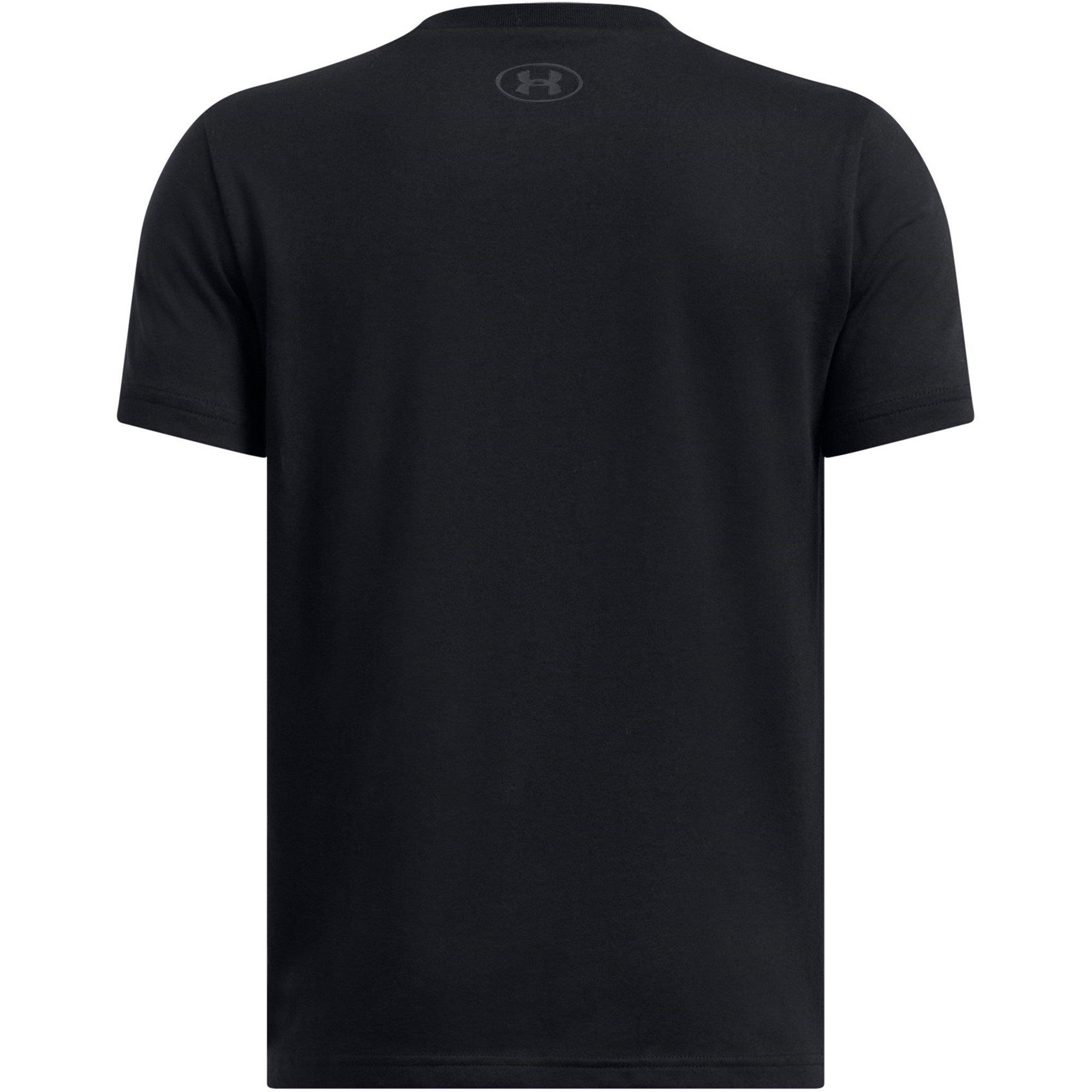 Nero/Grigio P - Under Armour - Armour Ua B Boxed Sports Update Ss T-Shirt Boys - 2