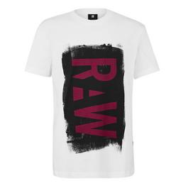 G Star Painted RAW Graphic T Shirt