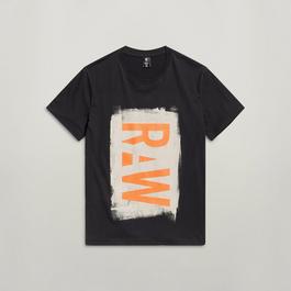 G Star Painted RAW Graphic T Shirt