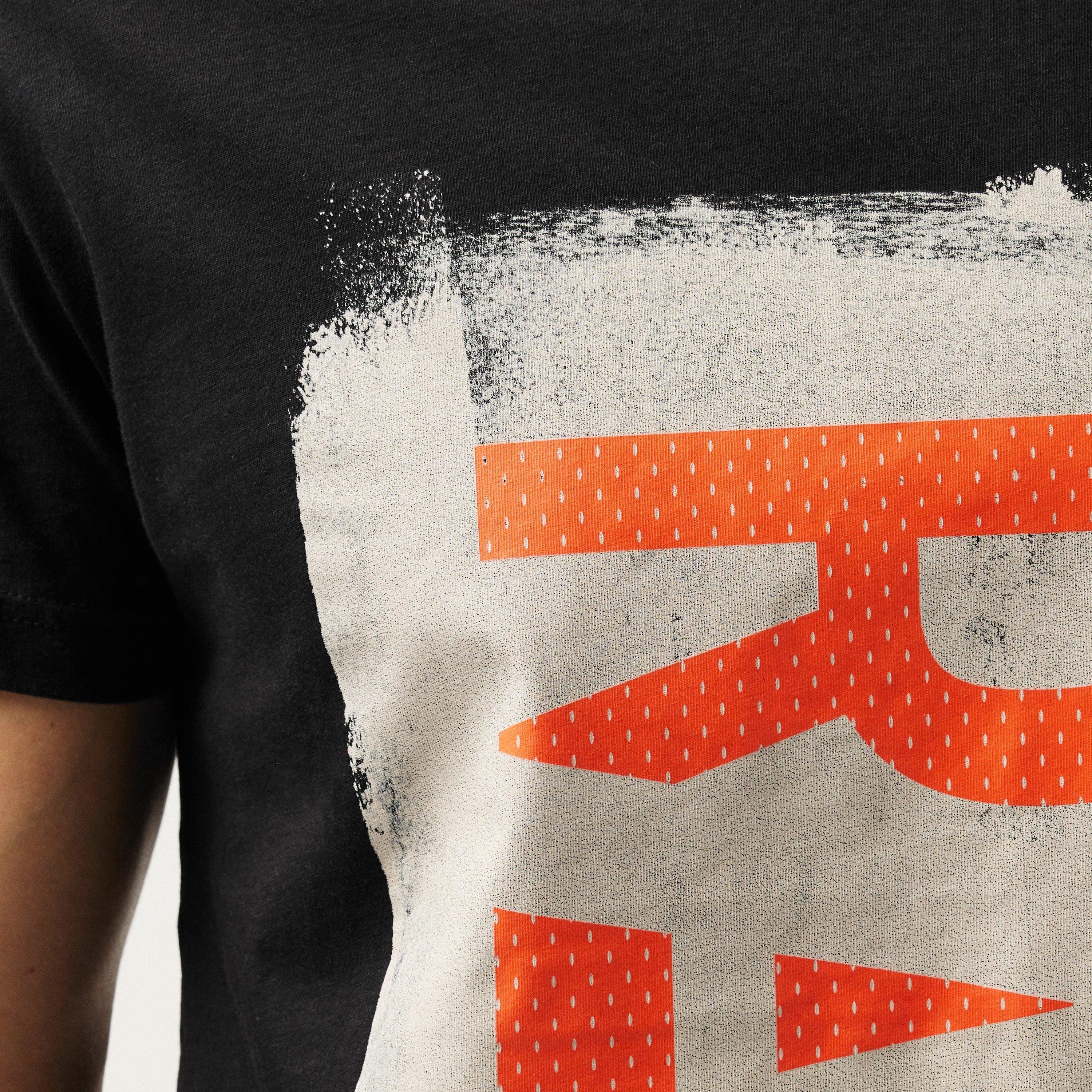 Dk Black - G Star - Painted RAW Graphic T-Shirt - 5