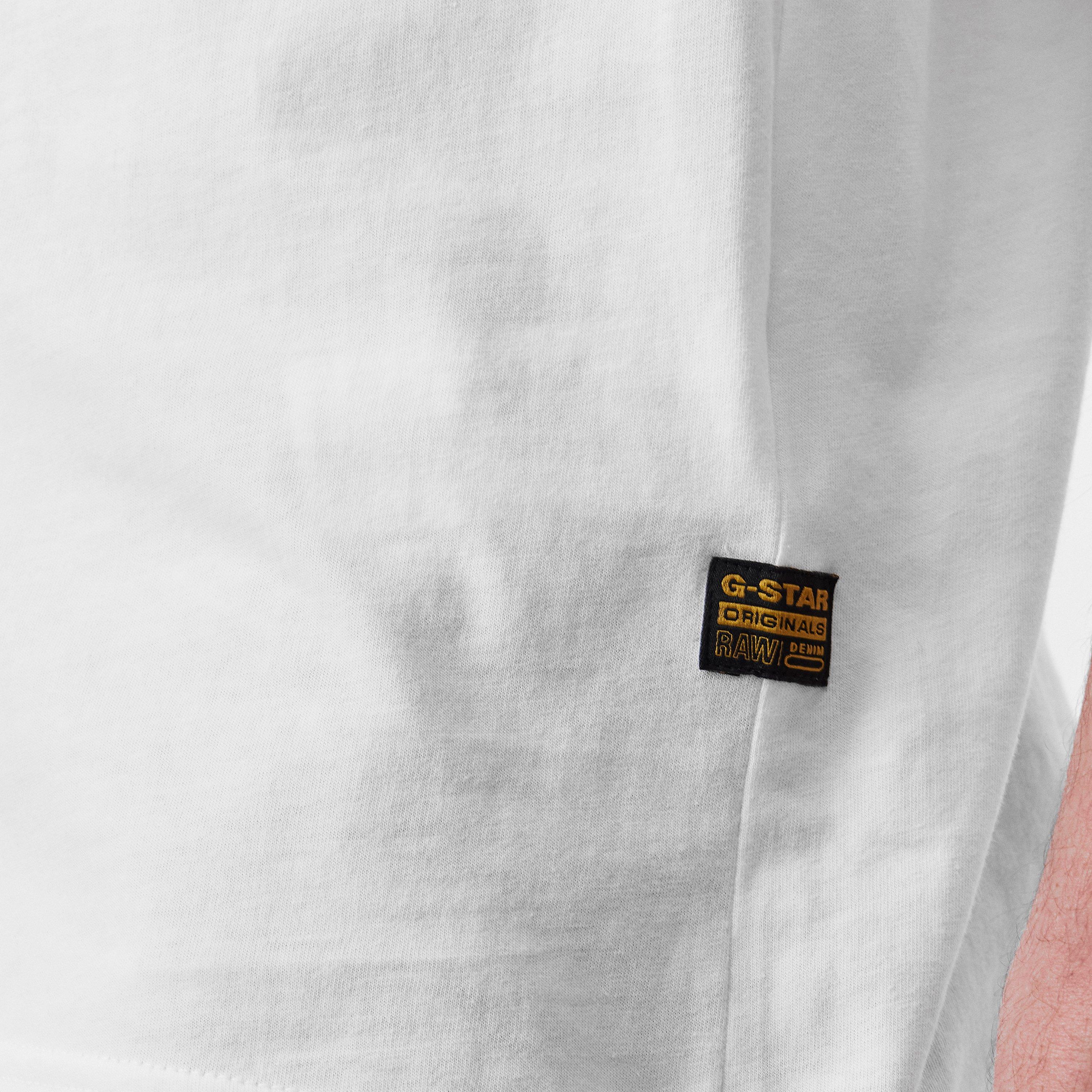 Bianco - G Star - Triple Logo Graphic T-Shirt - 5