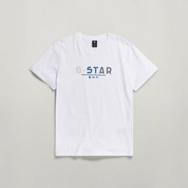 G Star Multi Logo Graphic T Shirt