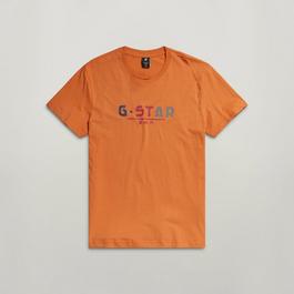 G Star Multi Logo Graphic T Shirt