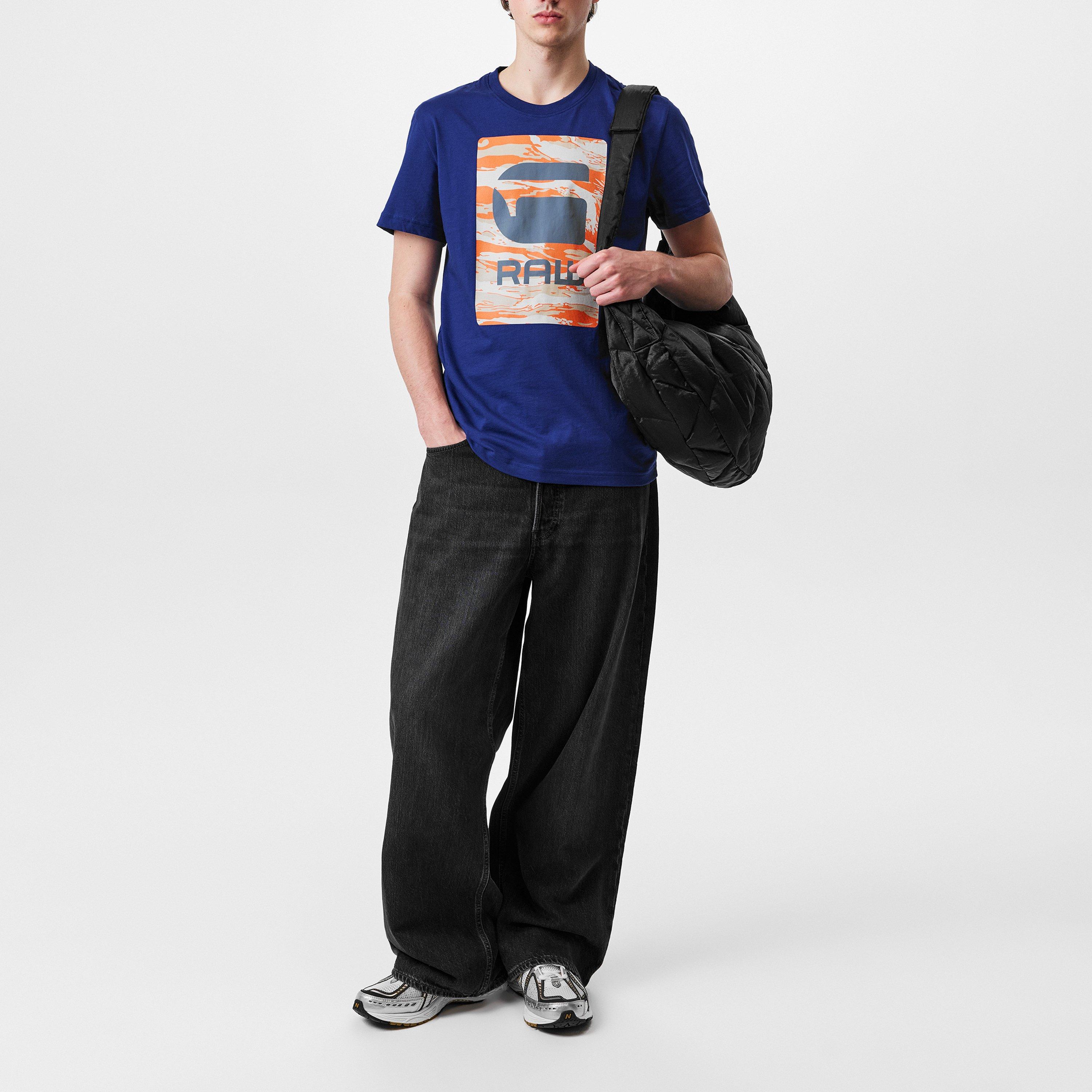 Stylo à bille bleu - G Star - Camo Box Graphic T-Shirt - 6