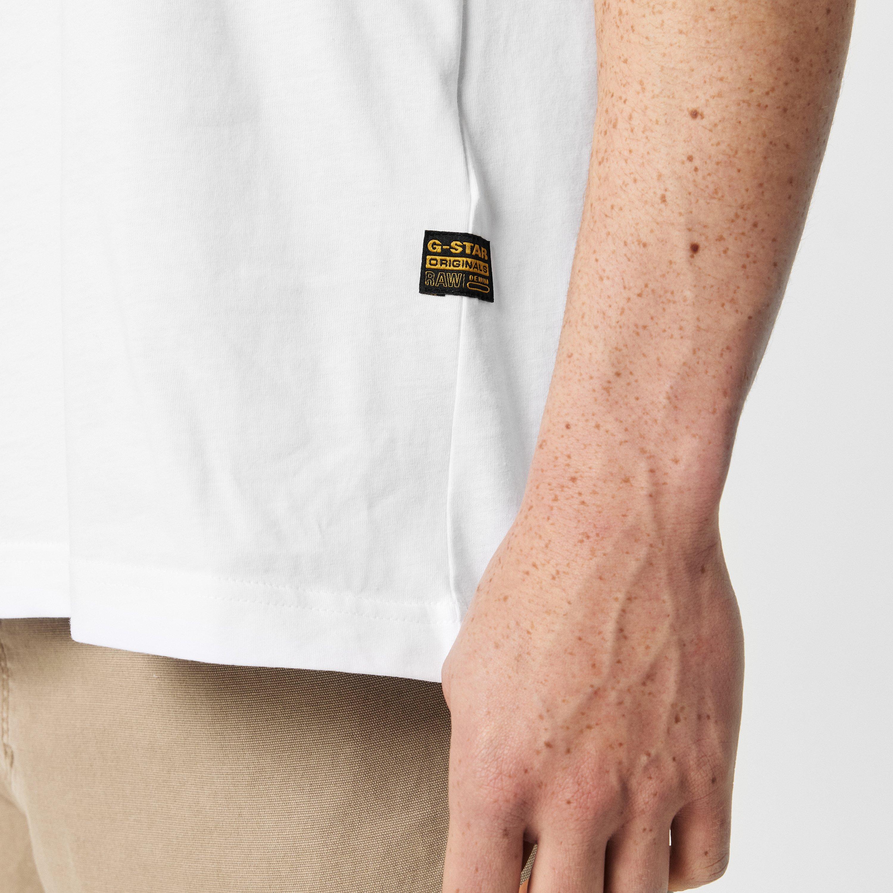 Bianco - G Star - 3D Dotted Graphic T-Shirt - 5