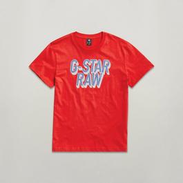 G Star 3D Dotted Graphic T Shirt