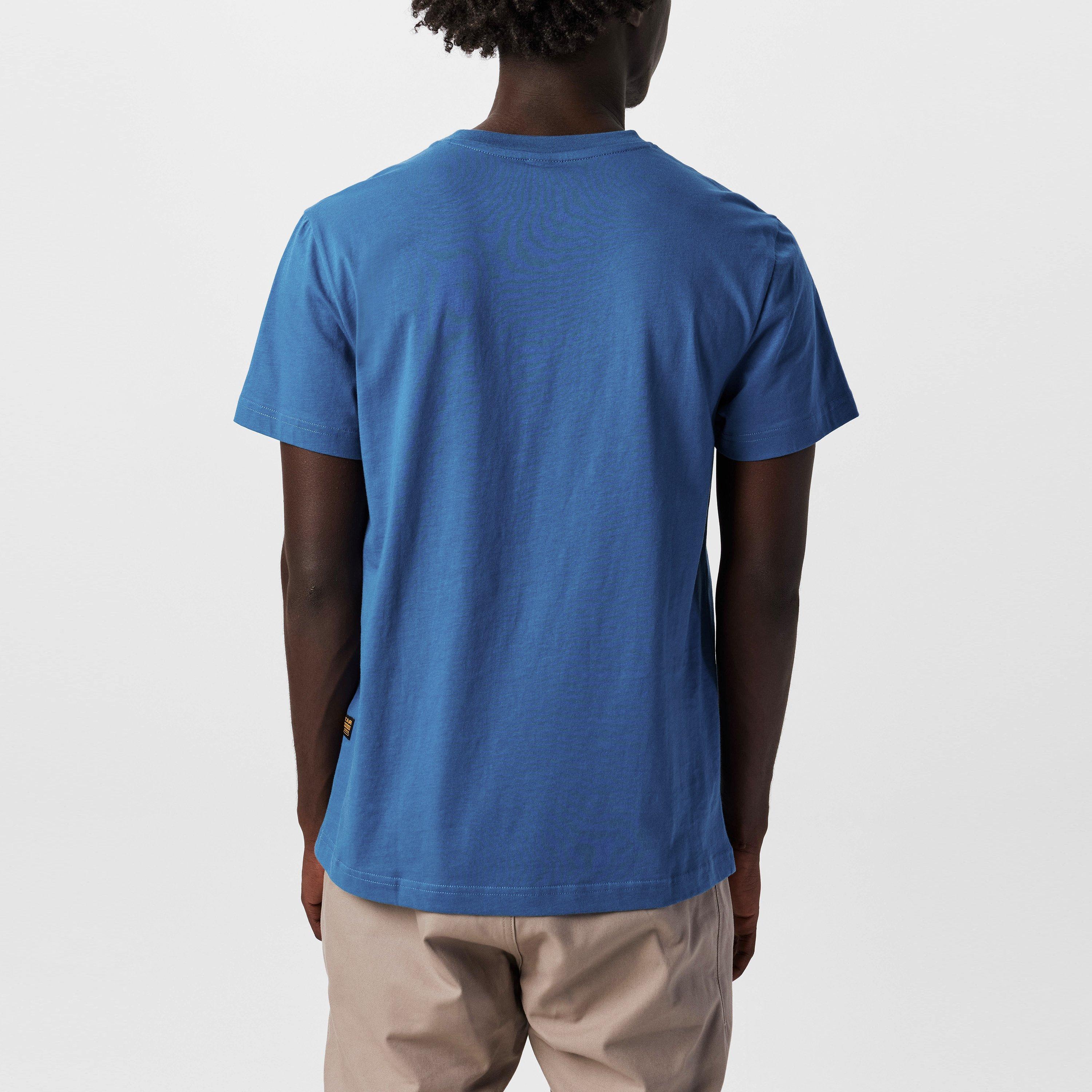 Retro Blu - G Star - 3D Dotted Graphic T-Shirt - 3