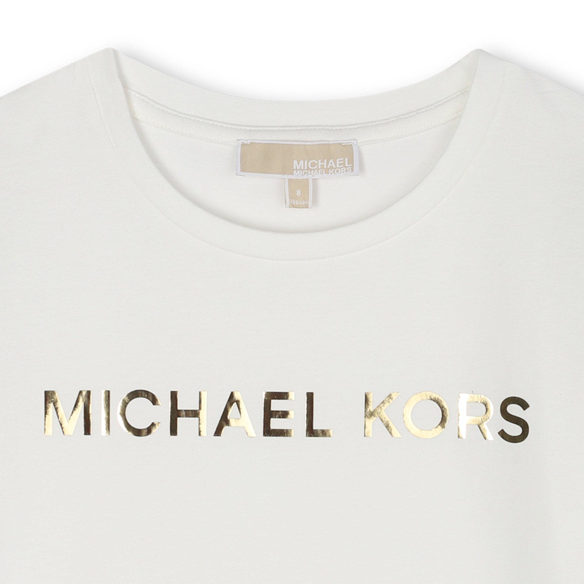 Cream - Michael Kors - MK Metallic SS Tee Jn61 - 3