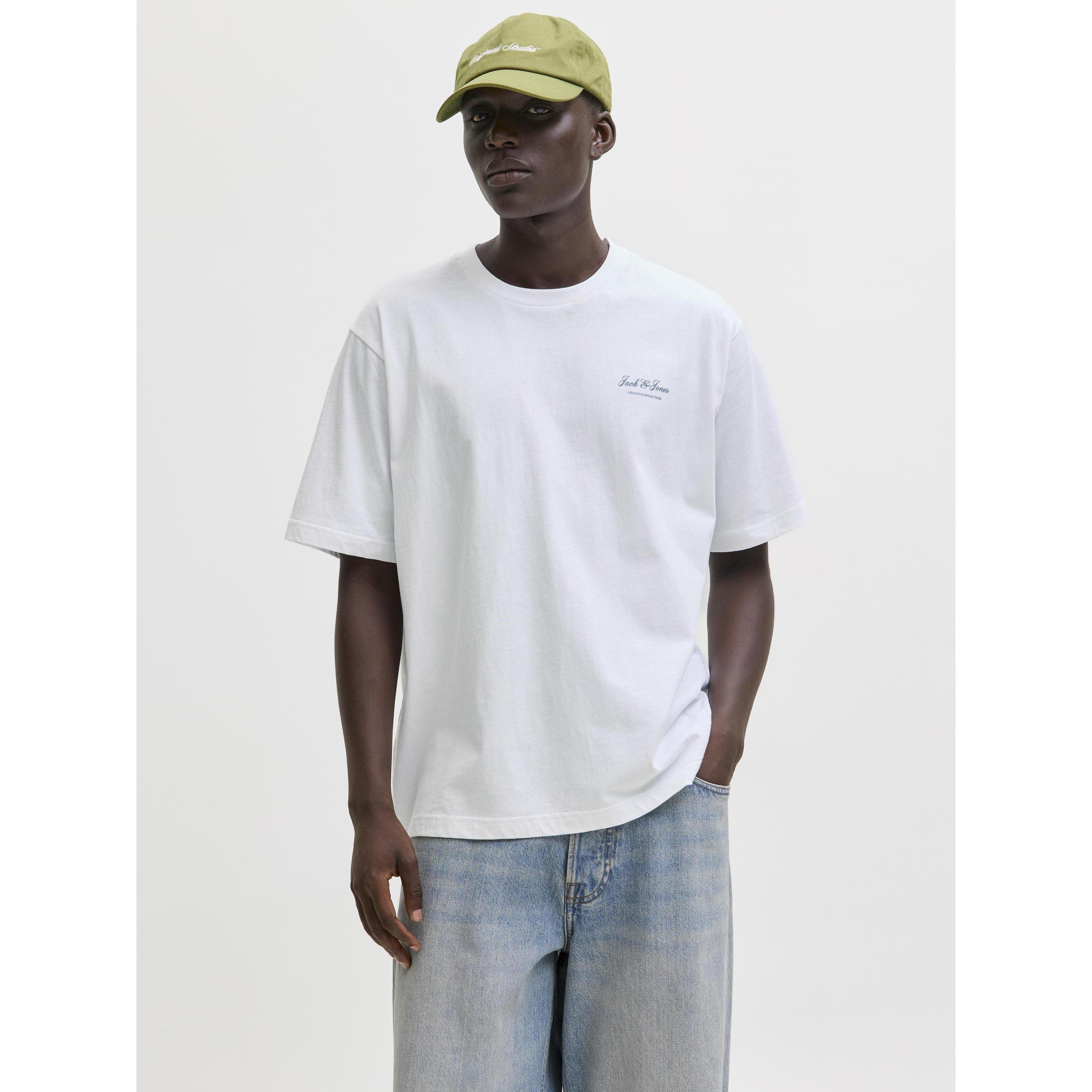 Blanco Brillante - Jack and Jones - Archive T-Shirt Mens - 2
