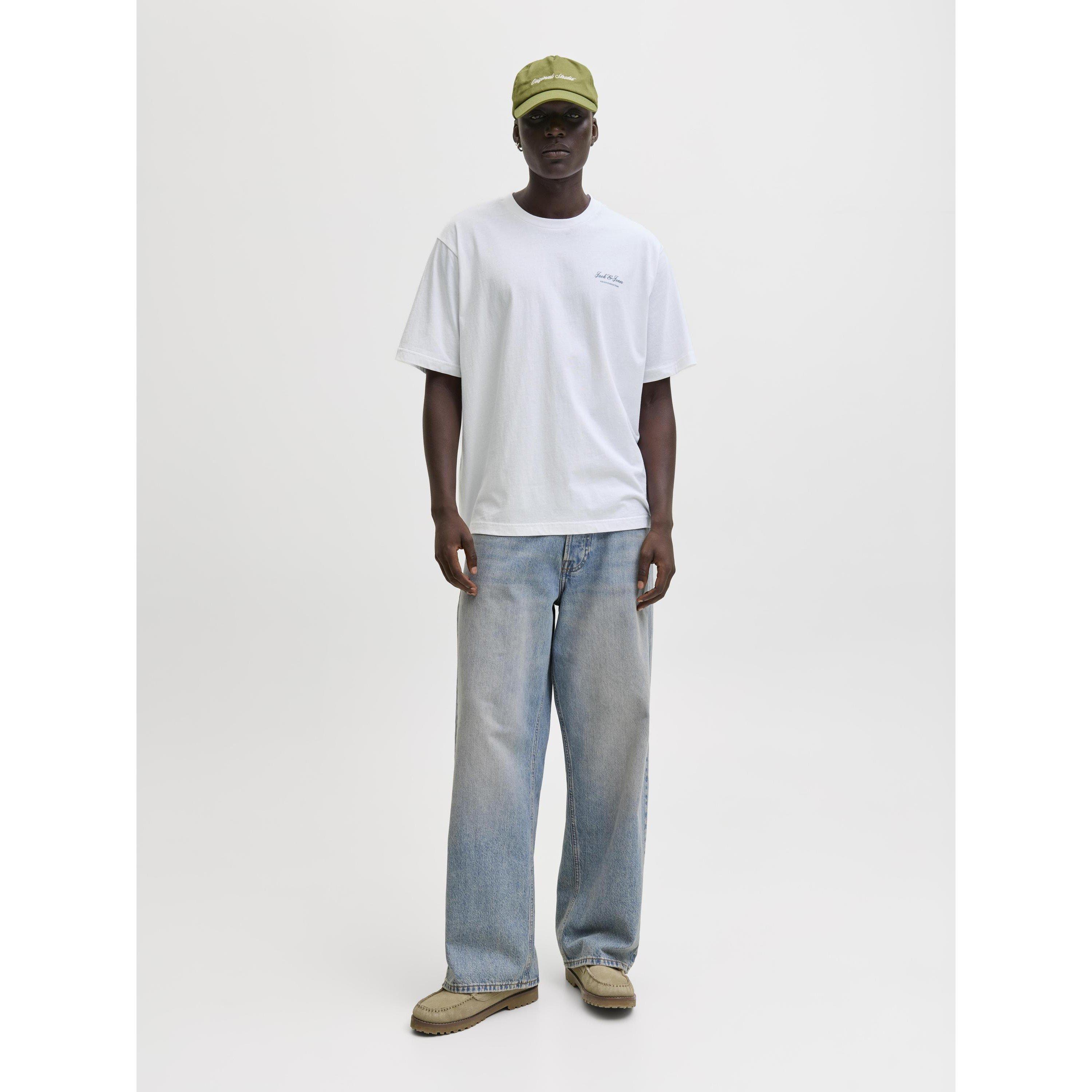Blanco Brillante - Jack and Jones - Archive T-Shirt Mens - 4