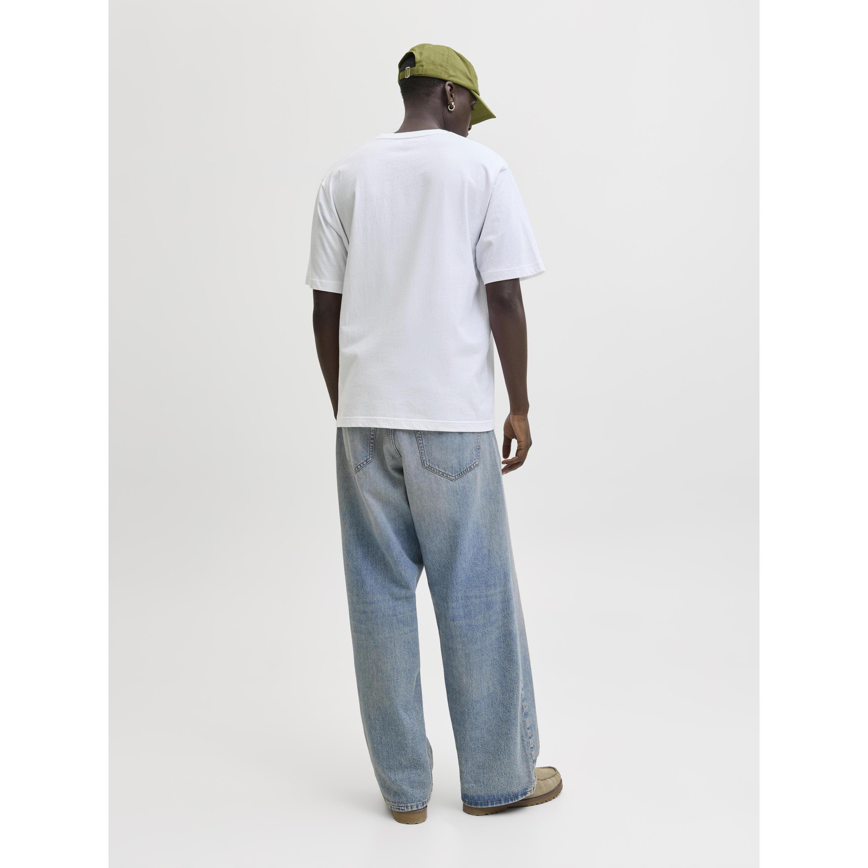Blanco Brillante - Jack and Jones - Archive T-Shirt Mens - 5