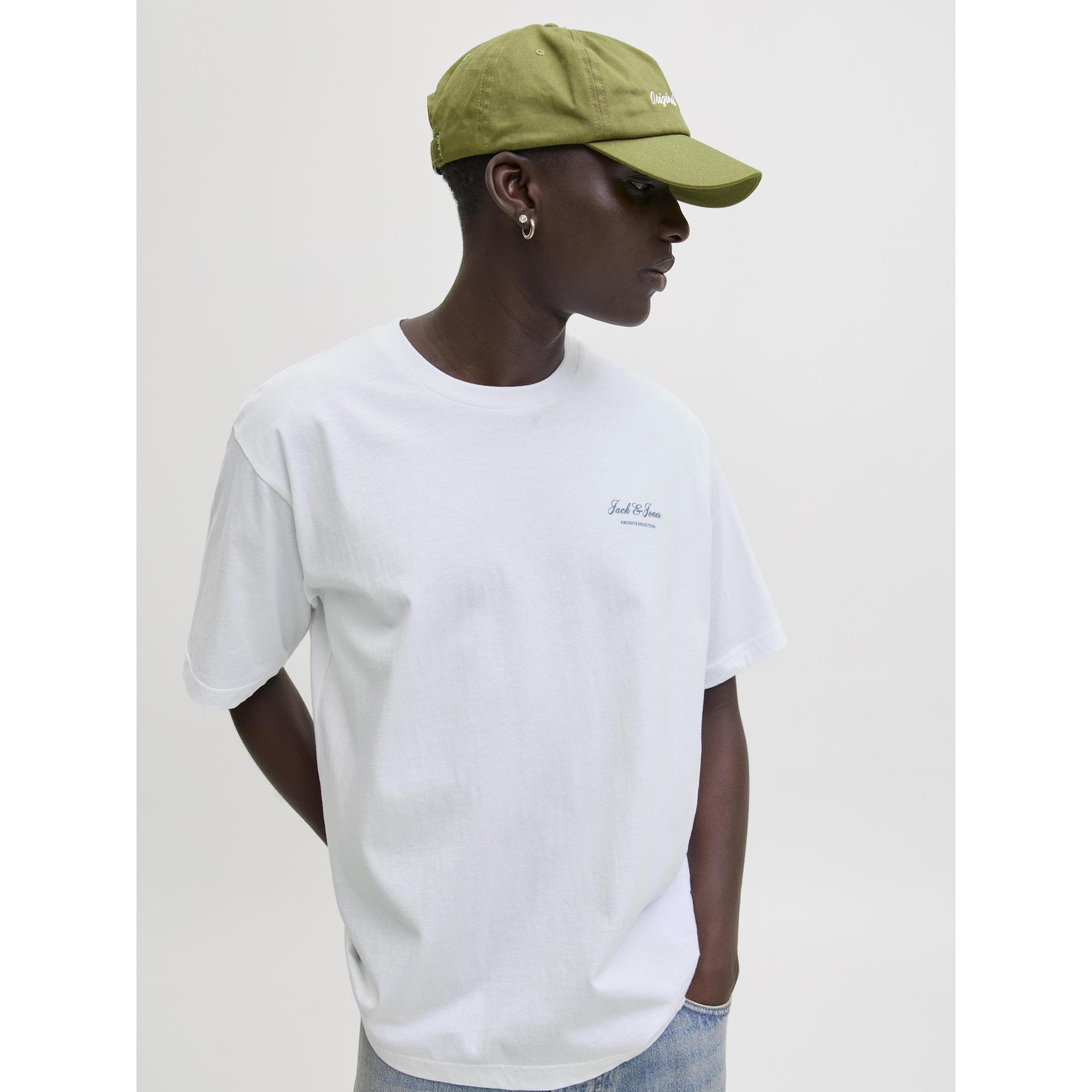 Blanco Brillante - Jack and Jones - Archive T-Shirt Mens - 6