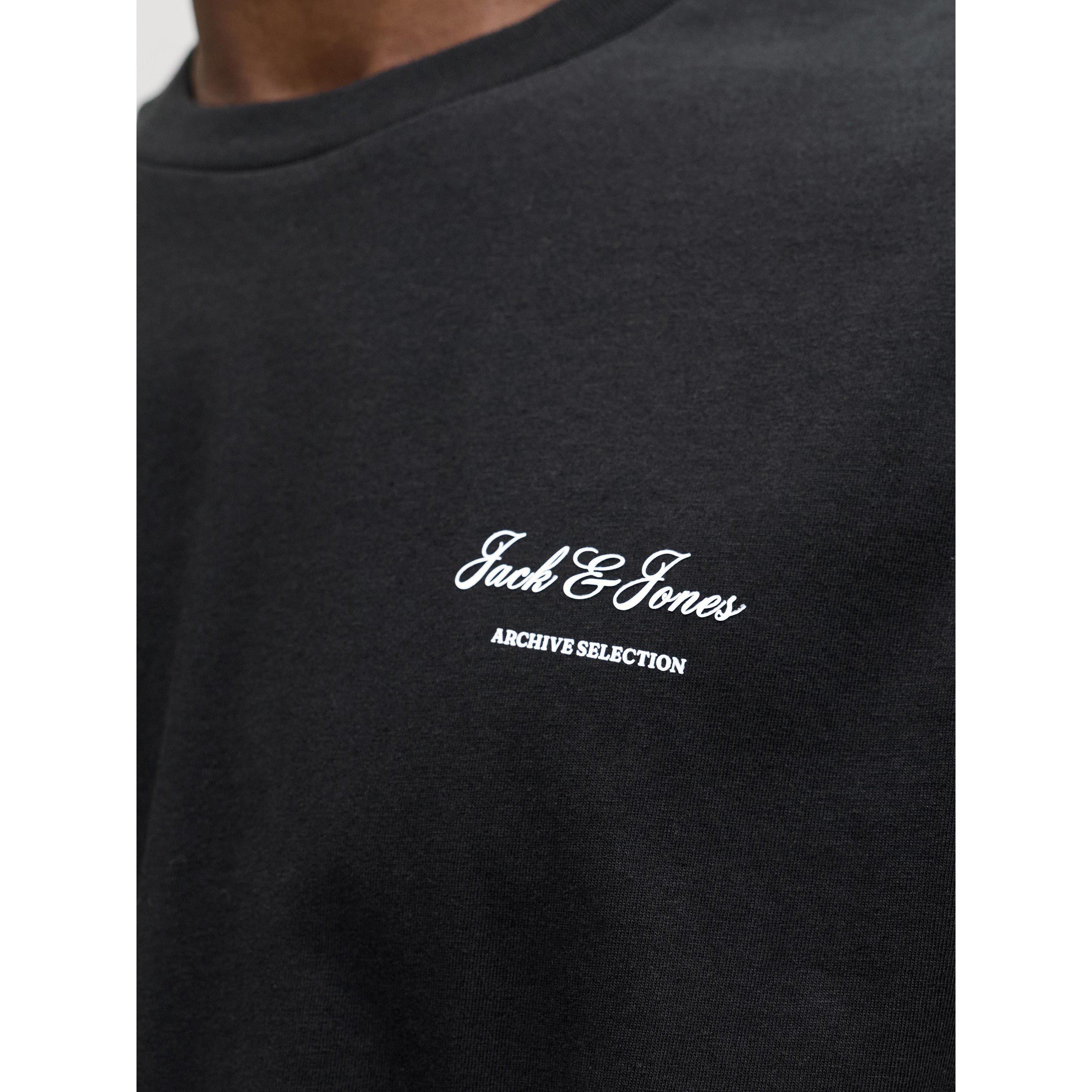 Black - Jack and Jones - Archive T-Shirt Mens - 3