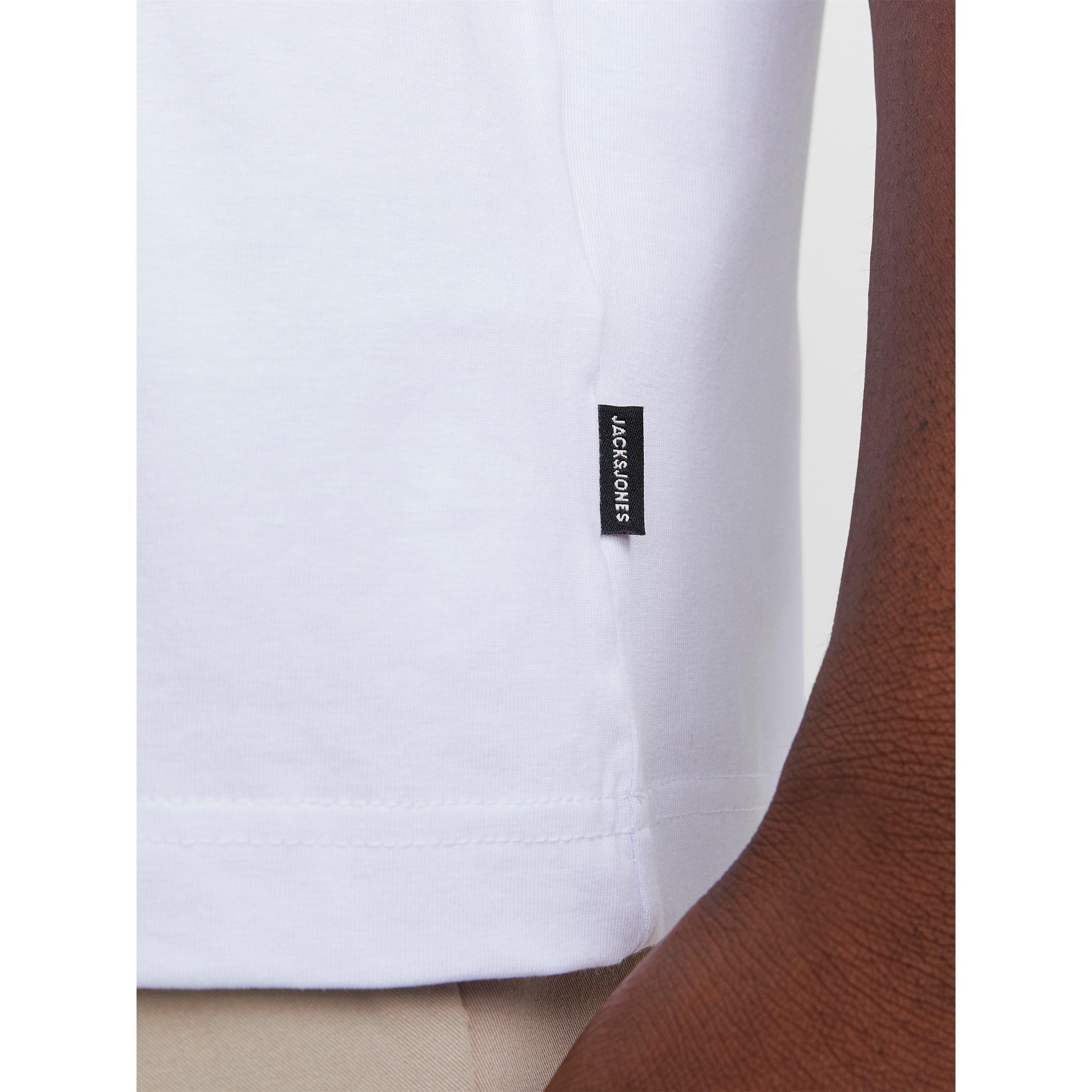 Hvid - Jack and Jones - Urban Edge 220 GSM T-Shirt Mens - 5