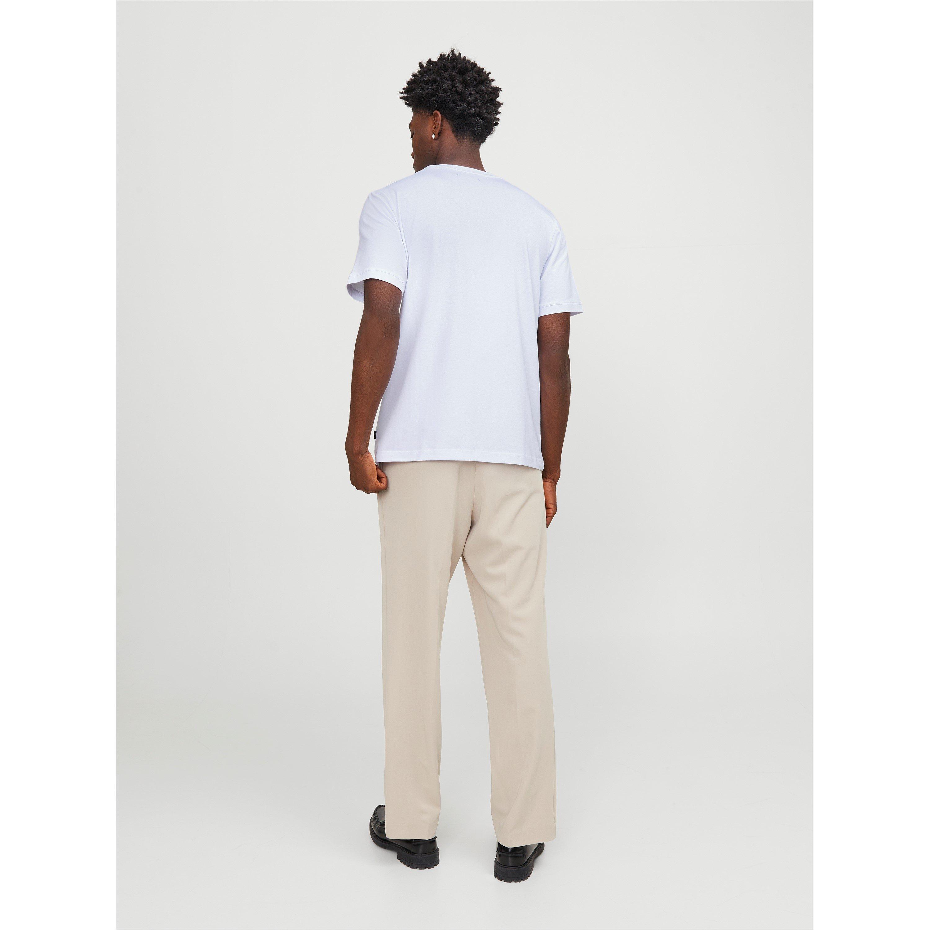 Hvid - Jack and Jones - Urban Edge 220 GSM T-Shirt Mens - 6