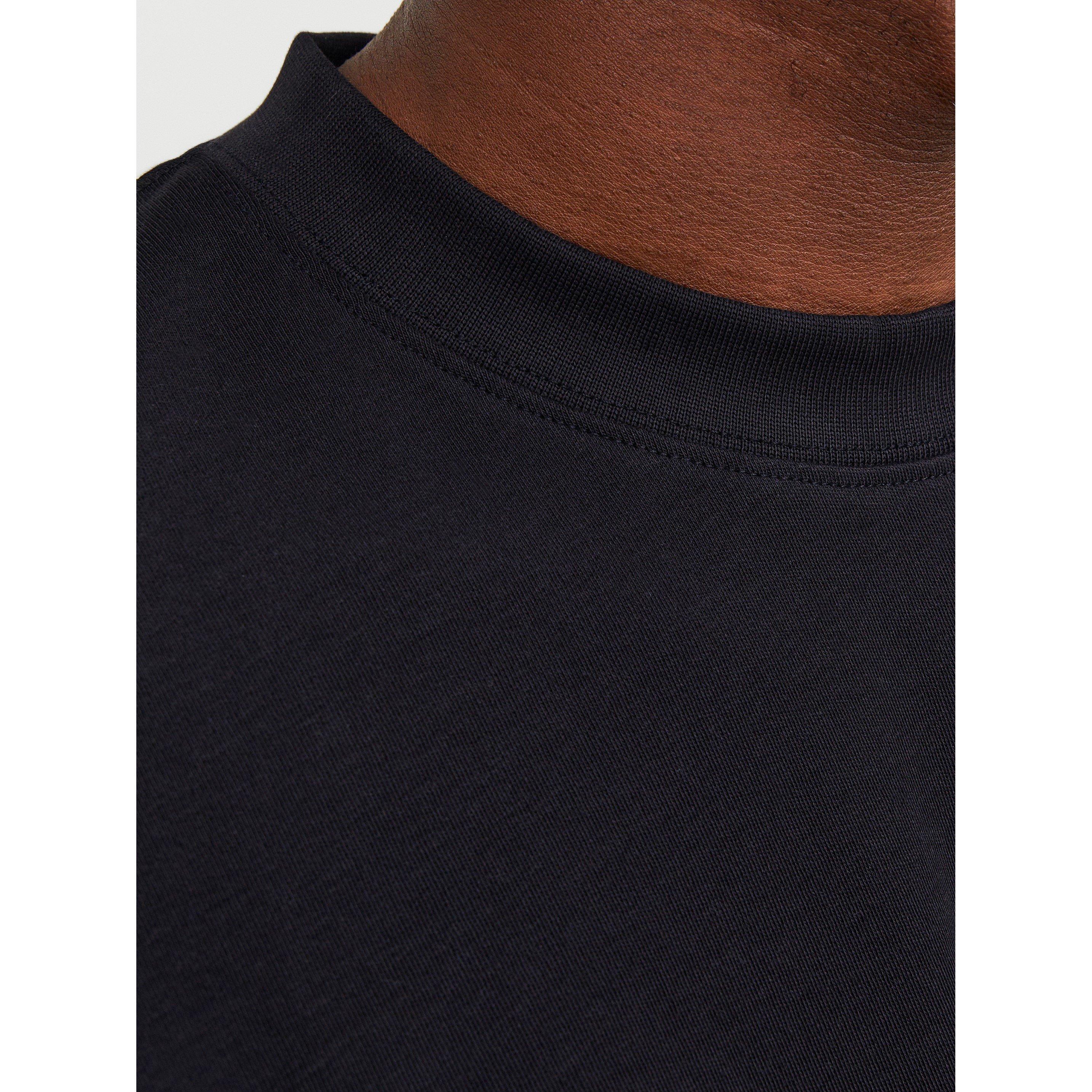 Black - Jack and Jones - Urban Edge 220 GSM T-Shirt Mens - 2