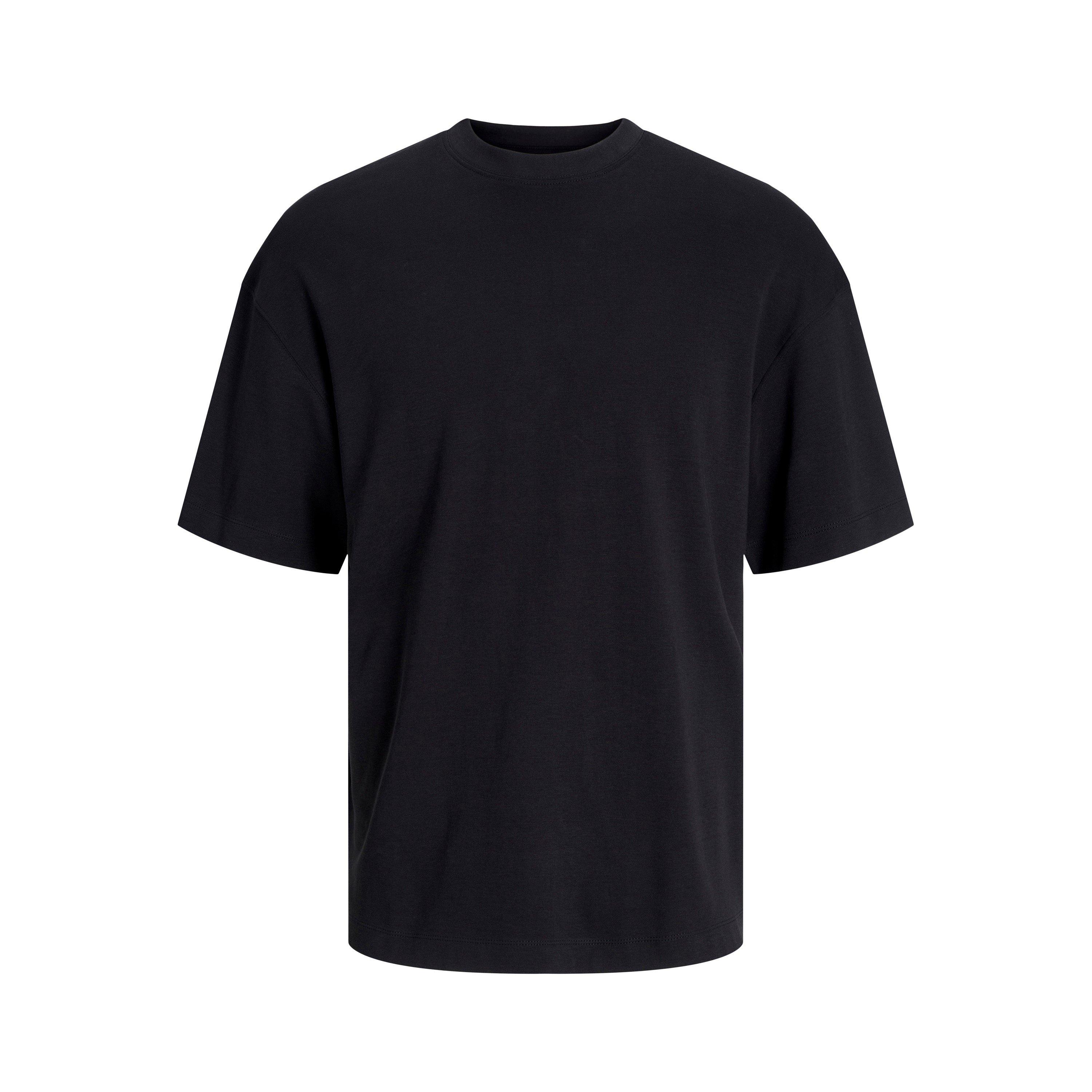 Black - Jack and Jones - Urban Edge 220 GSM T-Shirt Mens - 7