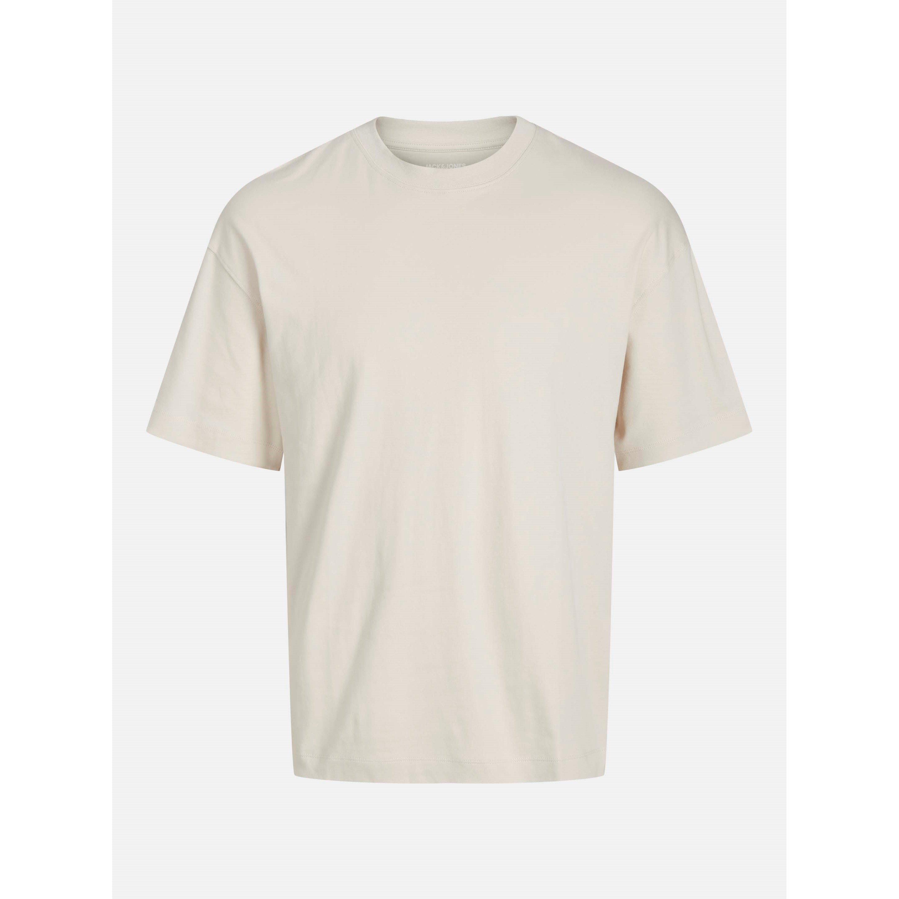 Jack And Jones Men's Urban Edge 220 Gsm T-Shirt - Moonbeam - 2XL