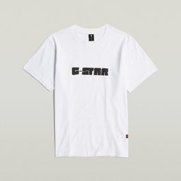 G Star Script T Shirt