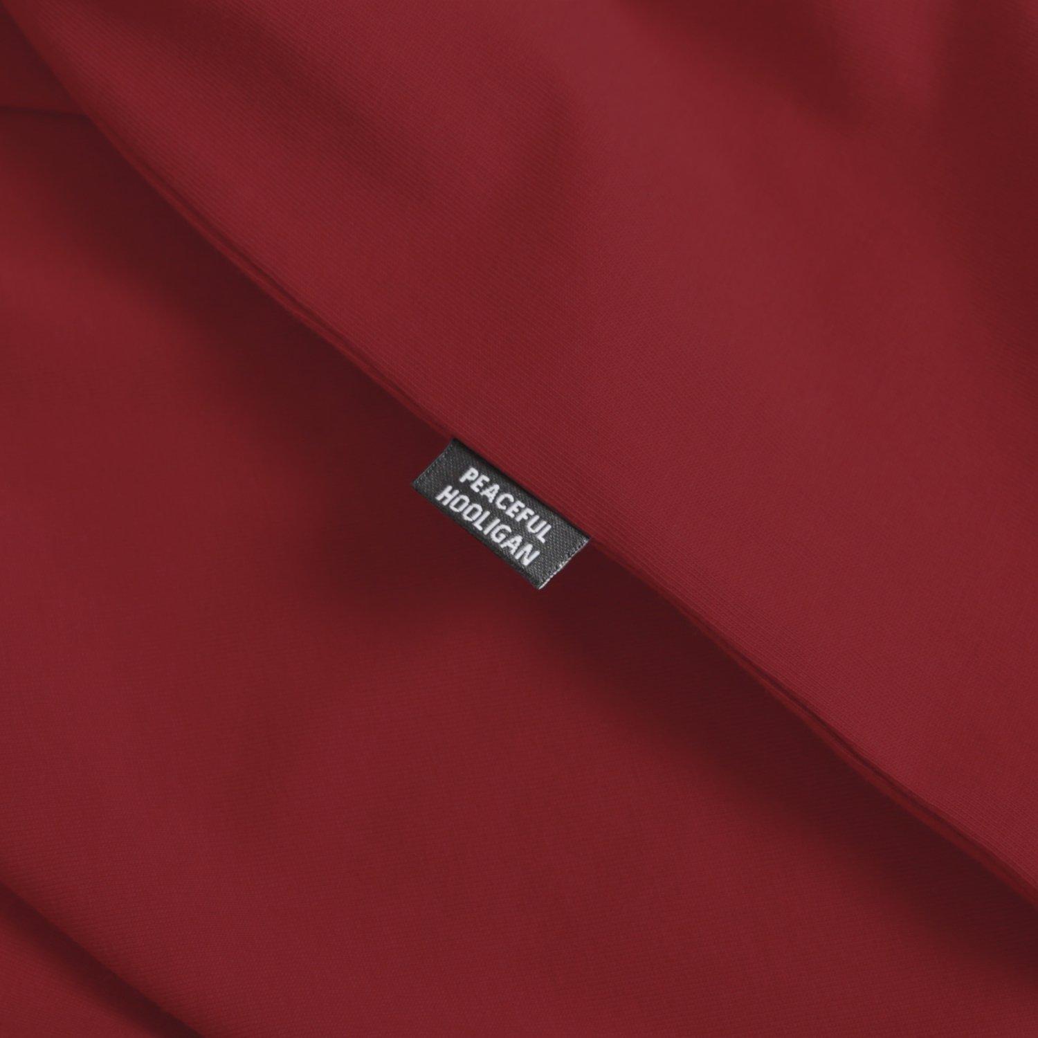 Dark Red - Peaceful Hooligan - Men's Peaceful Brothers Regular Fit T-Shirt - 5