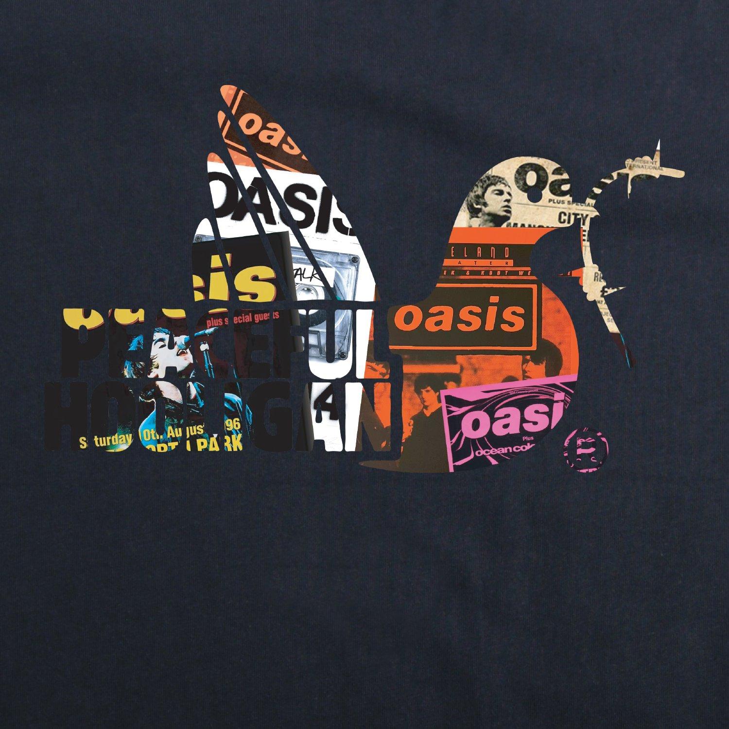 Navy - Peaceful Hooligan - Men's Peaceful Poster Regular Fit T-Shirt - 5