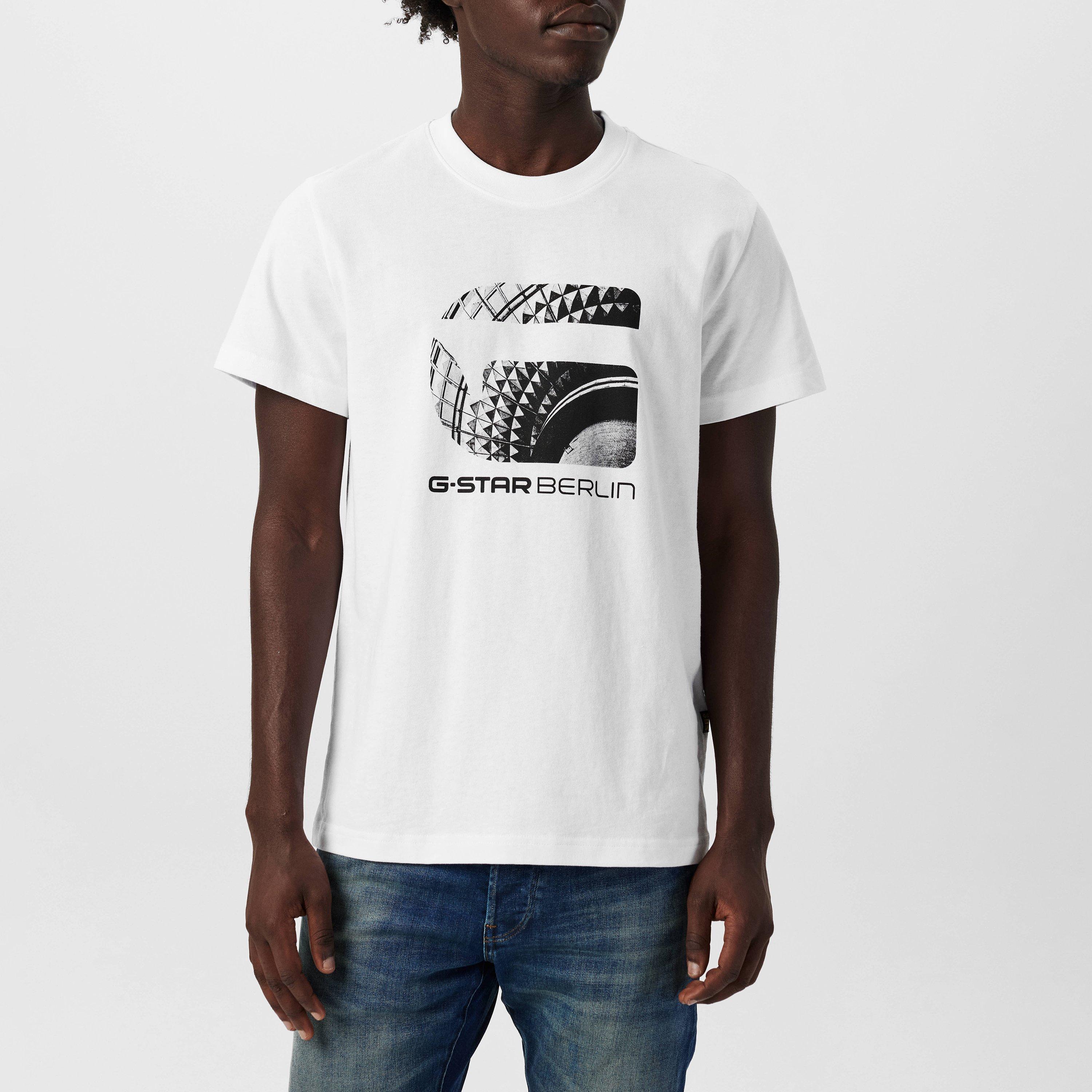 White - G Star - Berlin T-Shirt - 3