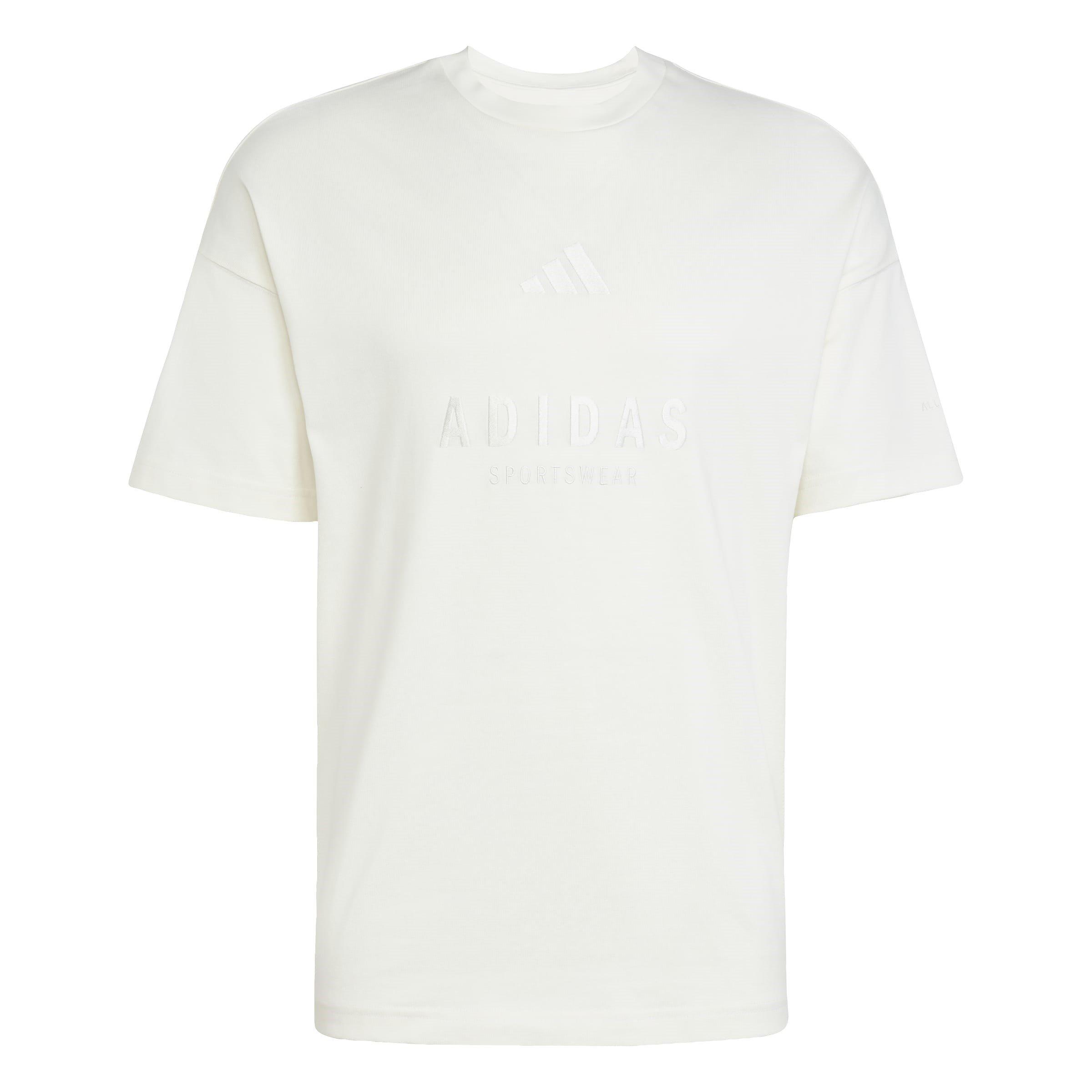Off White - adidas - ALL SZN Embroidered Graphics Adults T-Shirt - 1