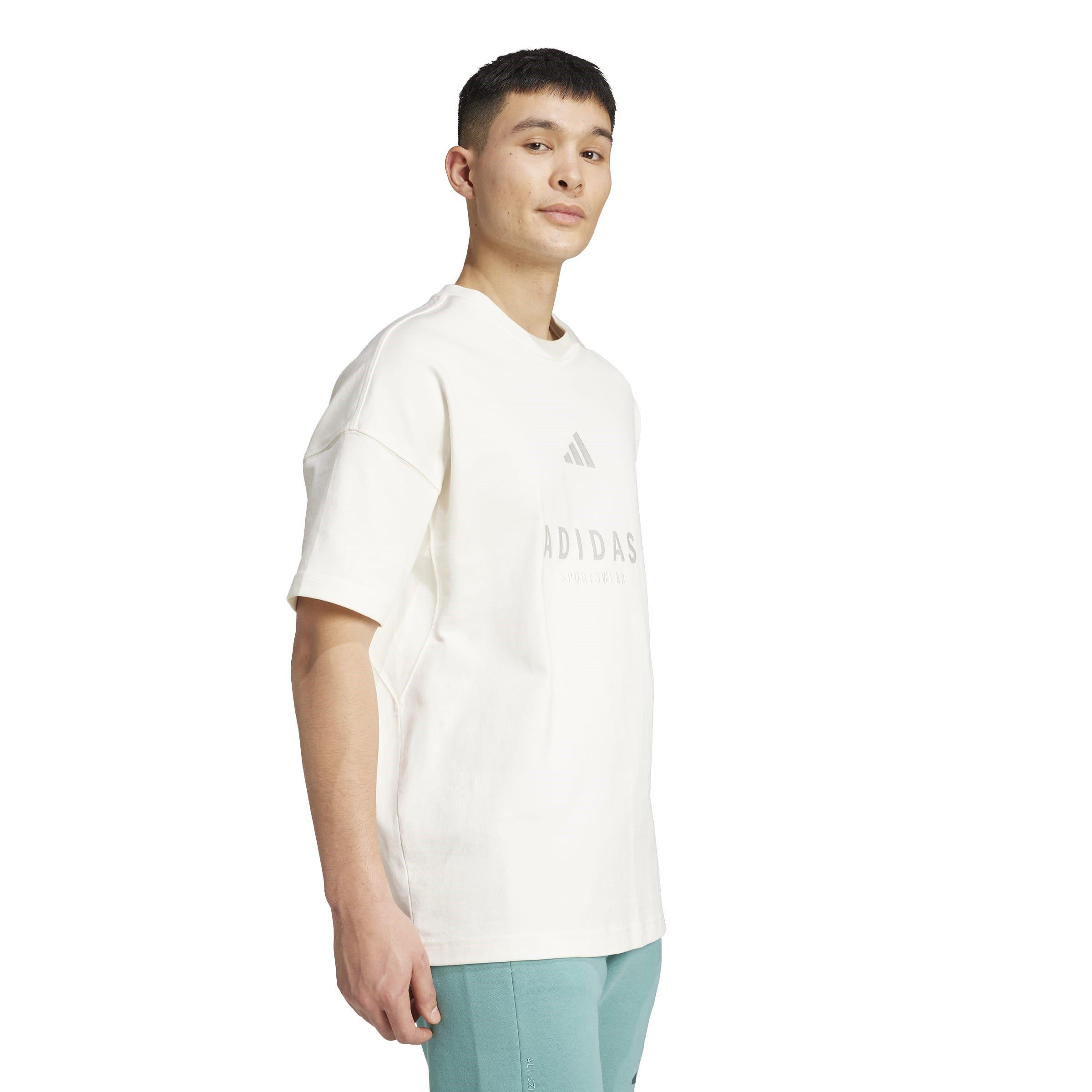Off White - adidas - ALL SZN Embroidered Graphics Adults T-Shirt - 6