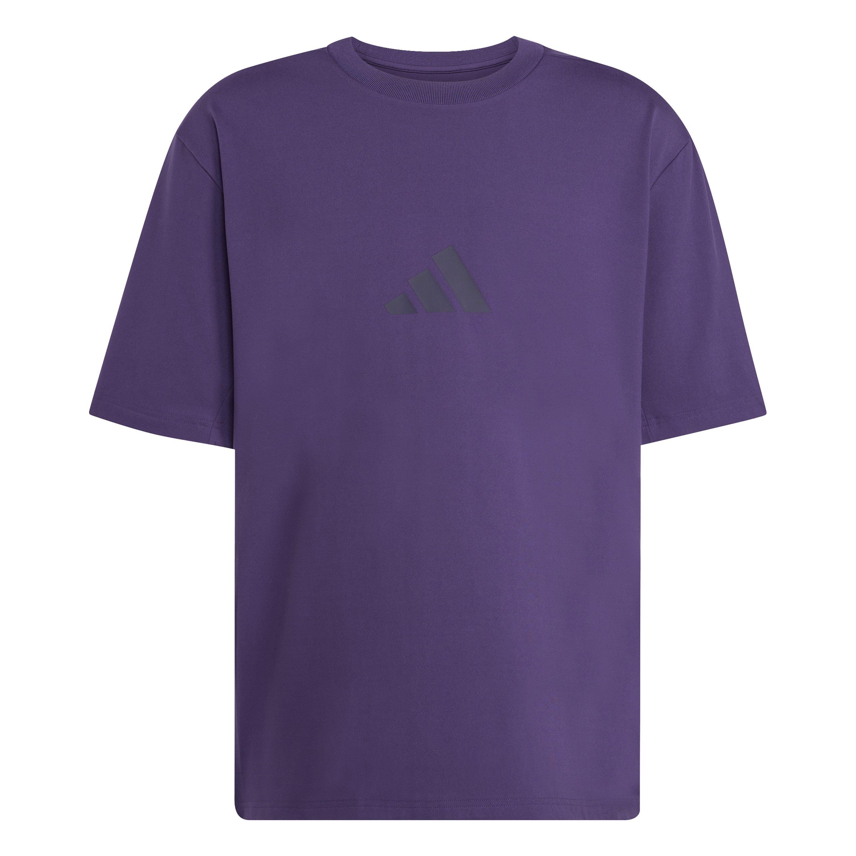 Aurora Plum - adidas - Z.N.E. Mens Loose-Fit T-Shirt - 1