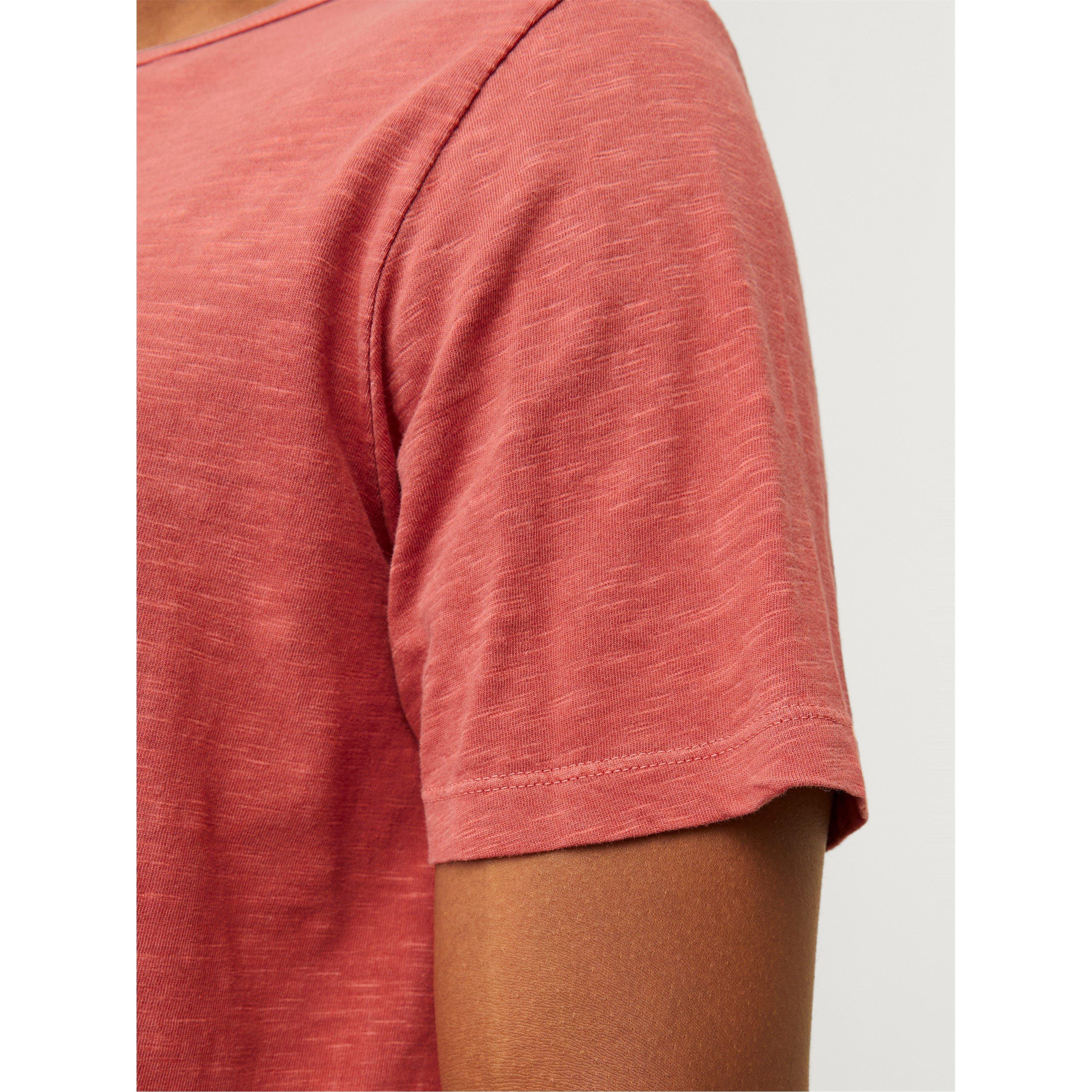 Red Ochre - Jack and Jones - Men's Regular Fit Split Neck T-Shirt - 7