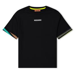 Missoni Logo Print T-Shirt Juniors