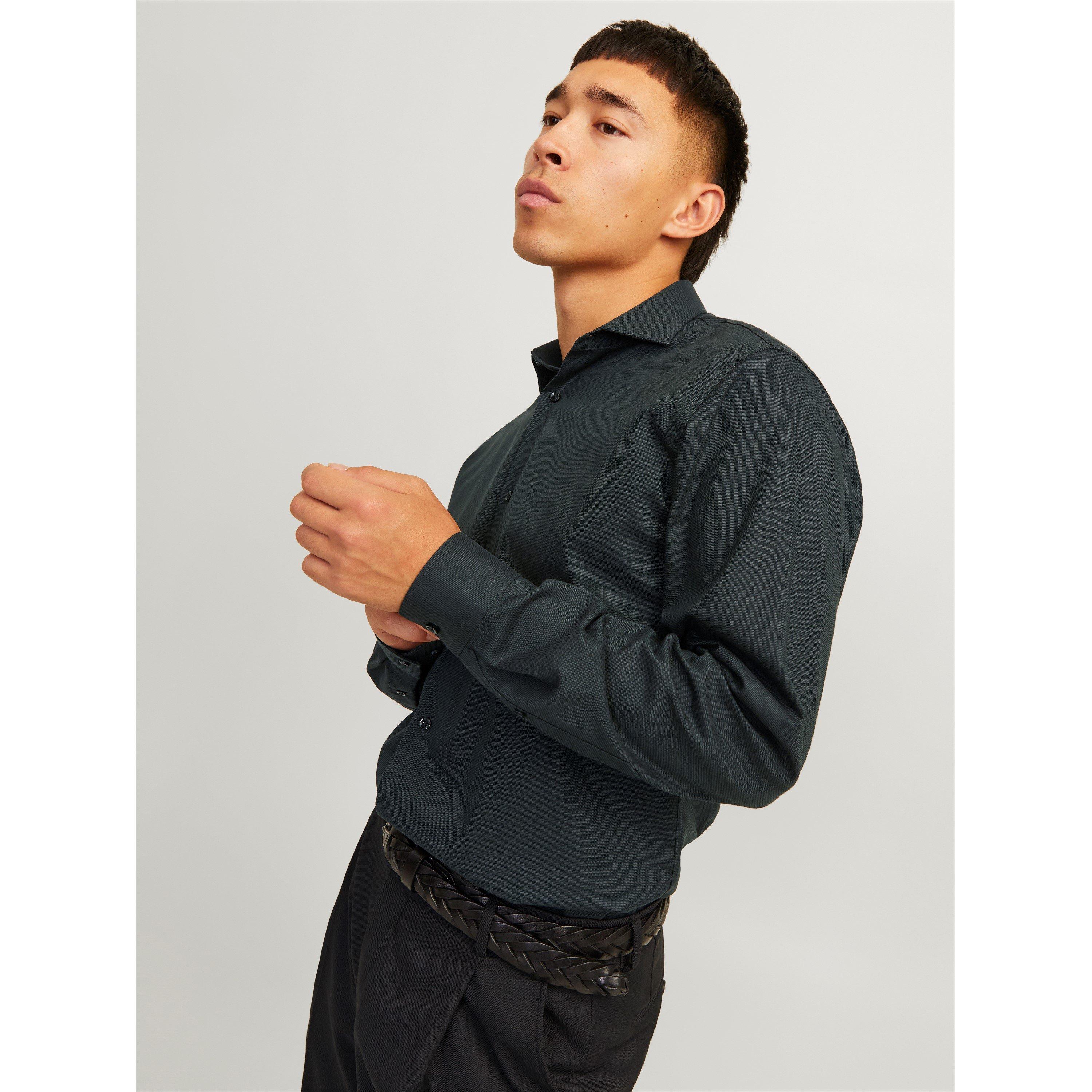 Darkest Spruce - Jack and Jones - Parker Slim Fit T-Shirt - 5