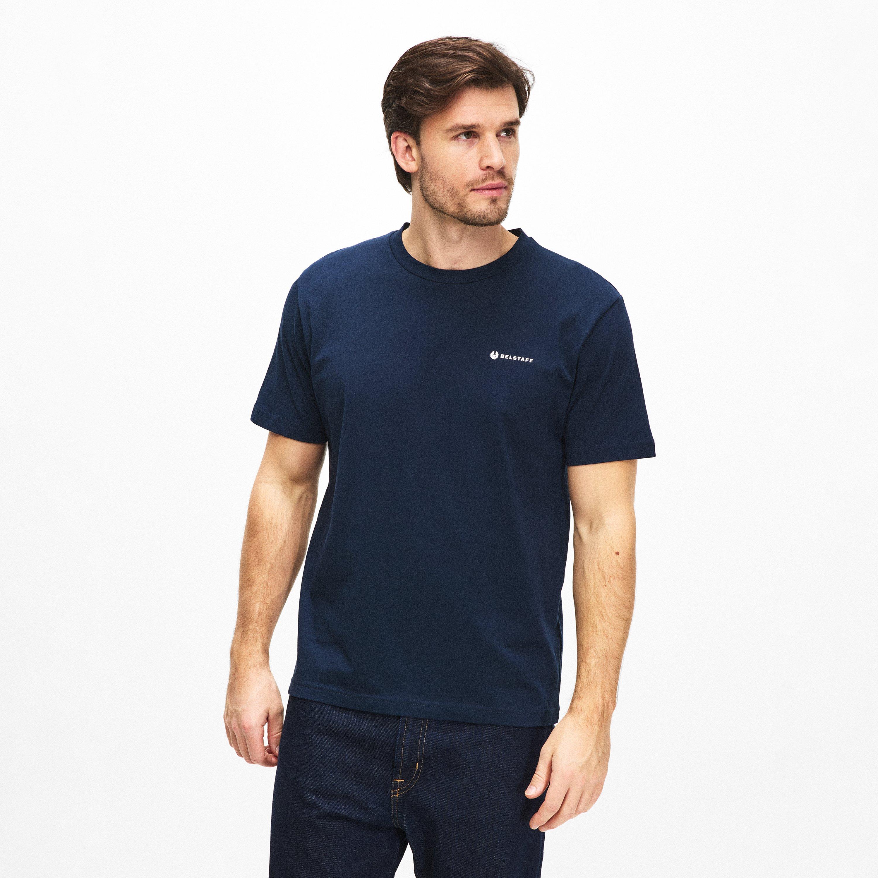 Ink/Blue/Blue - Belstaff - Mens 3 Pack T-Shirt - 6