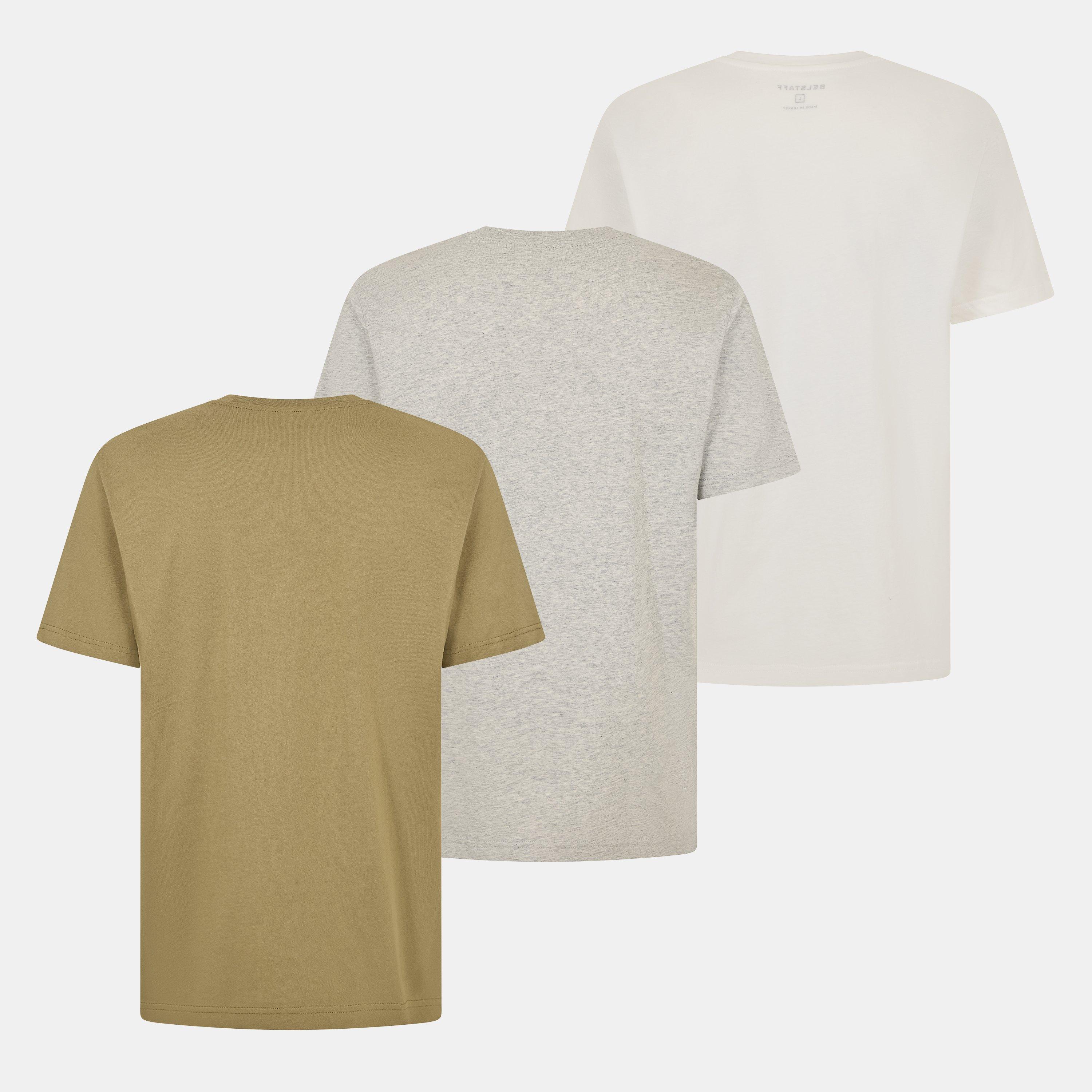 Whit/Gree/Silv - Belstaff - Men's T-Shirt - 2