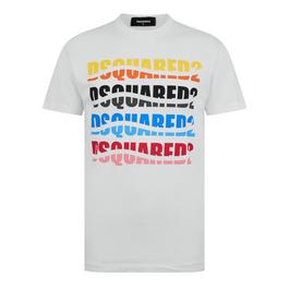 DSquared2 Colour Wave Cool T Shirt