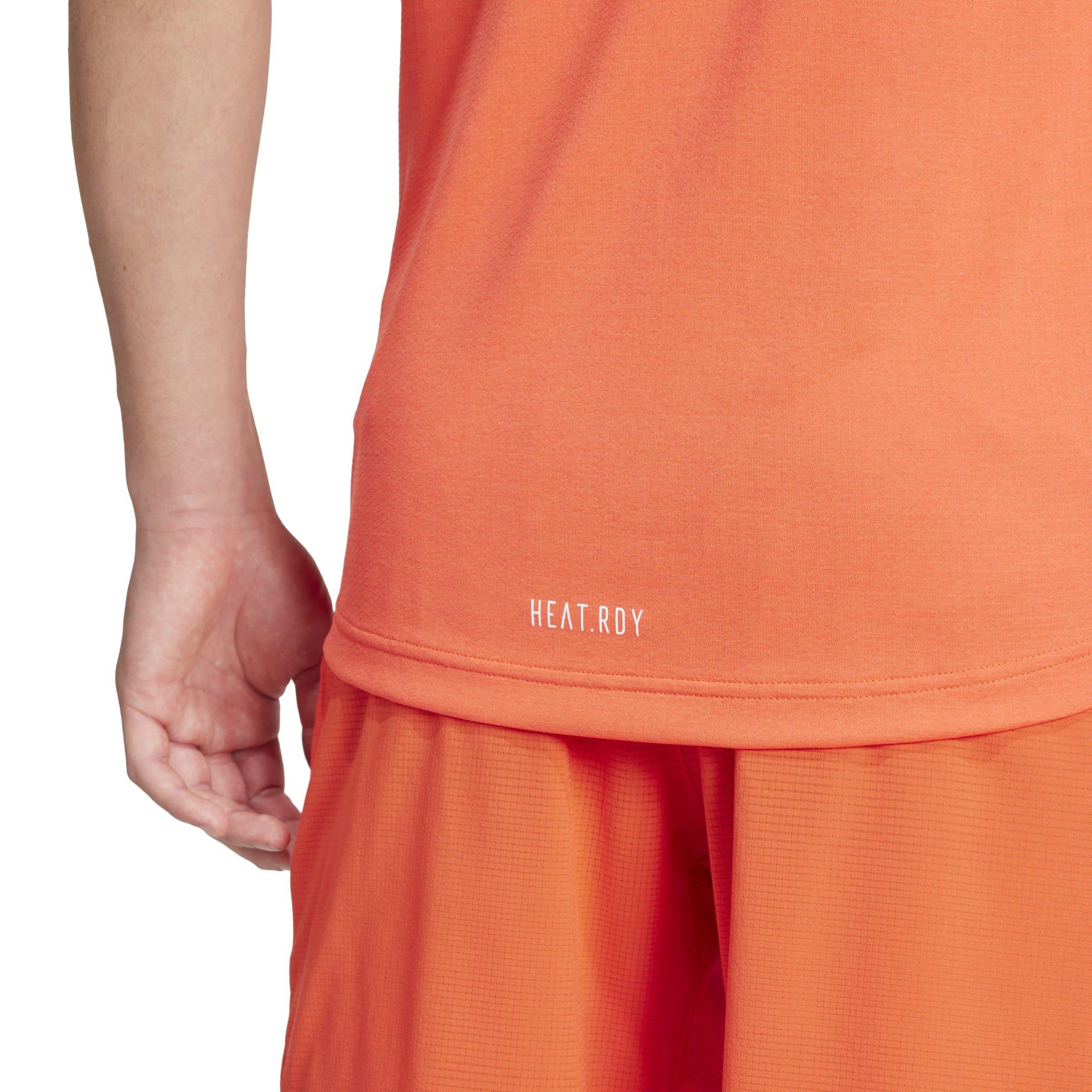 Bright Red - adidas - Freelift Regular Fit T-Shirt - 4