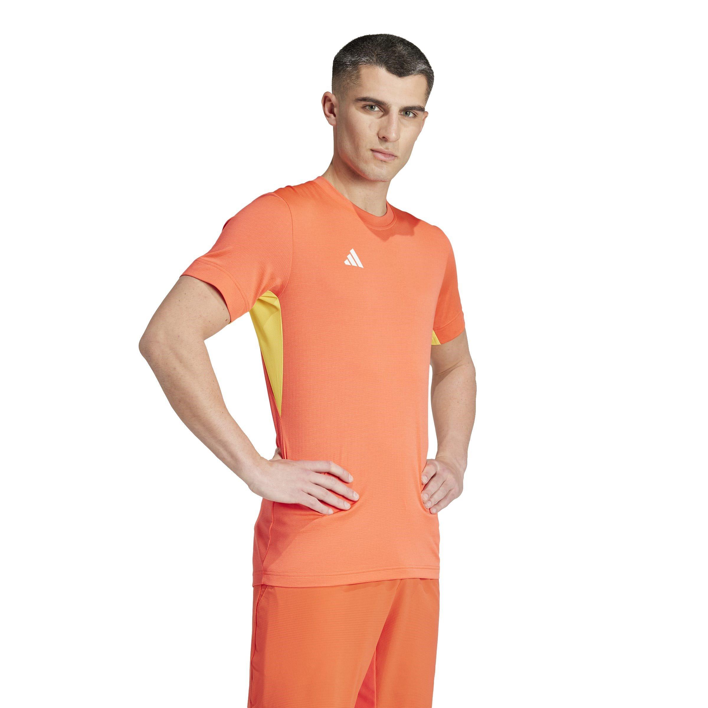 Bright Red - adidas - Freelift Regular Fit T-Shirt - 6