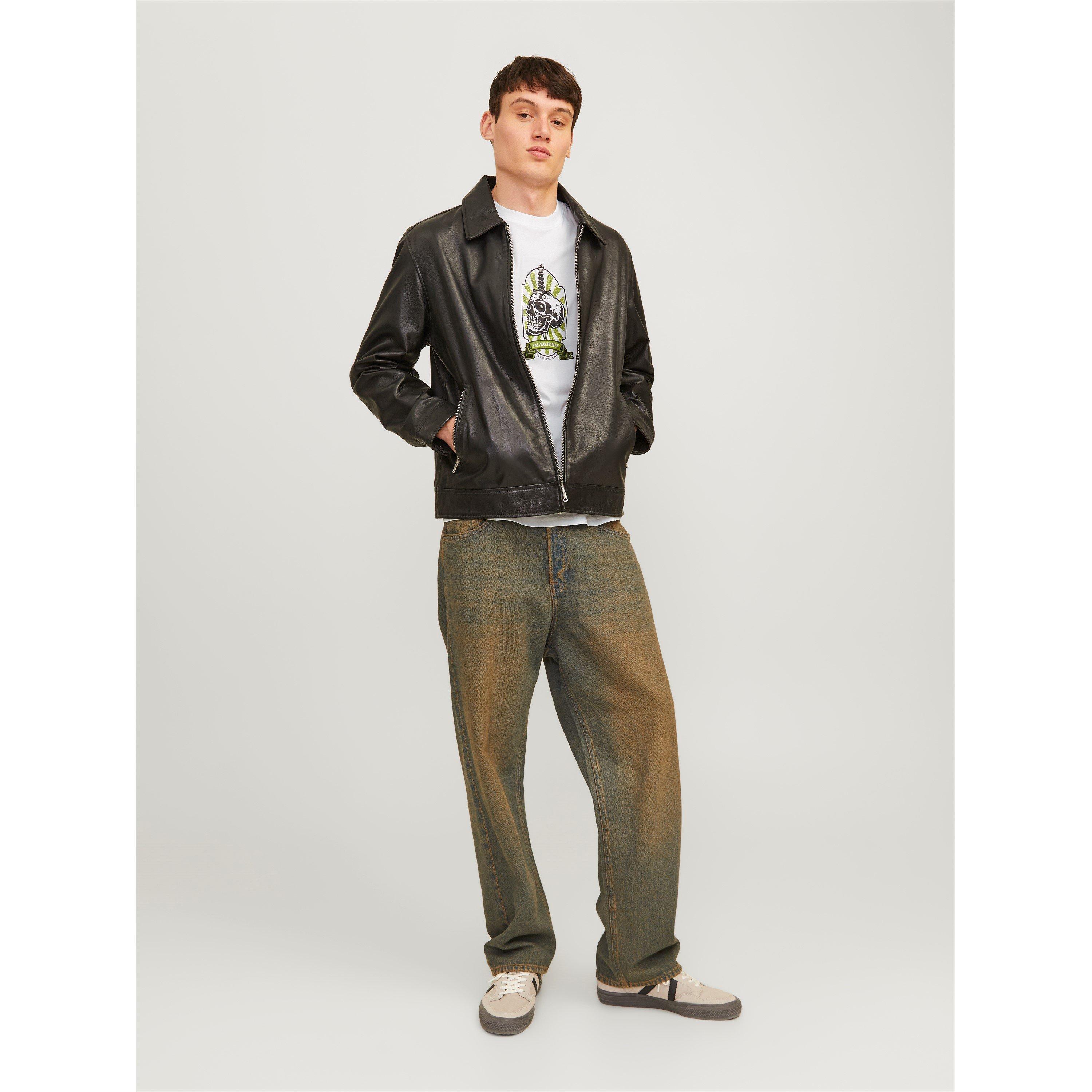 Helder Wit - Jack and Jones - Skull T-Shirt Mens - 3