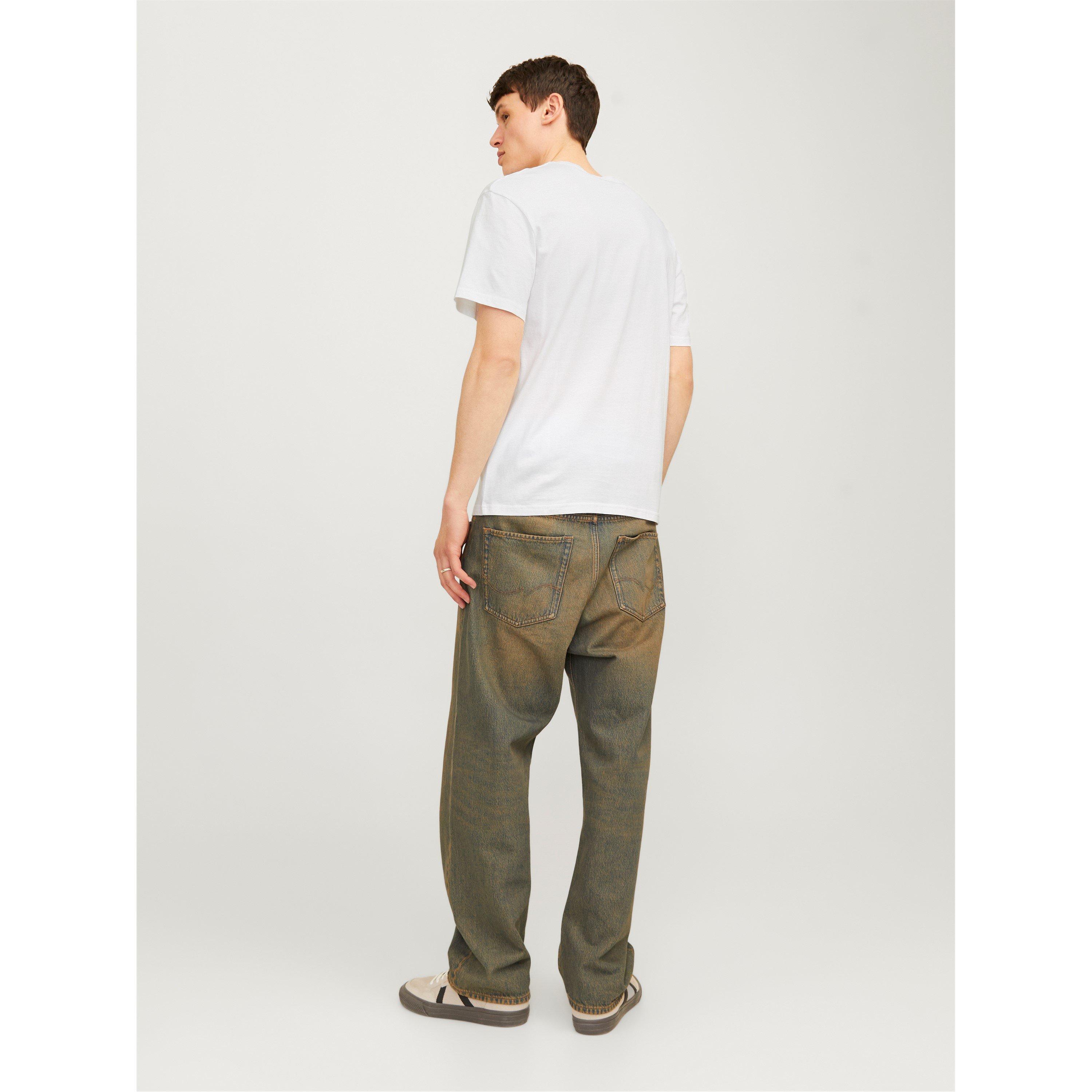 Helder Wit - Jack and Jones - Skull T-Shirt Mens - 4