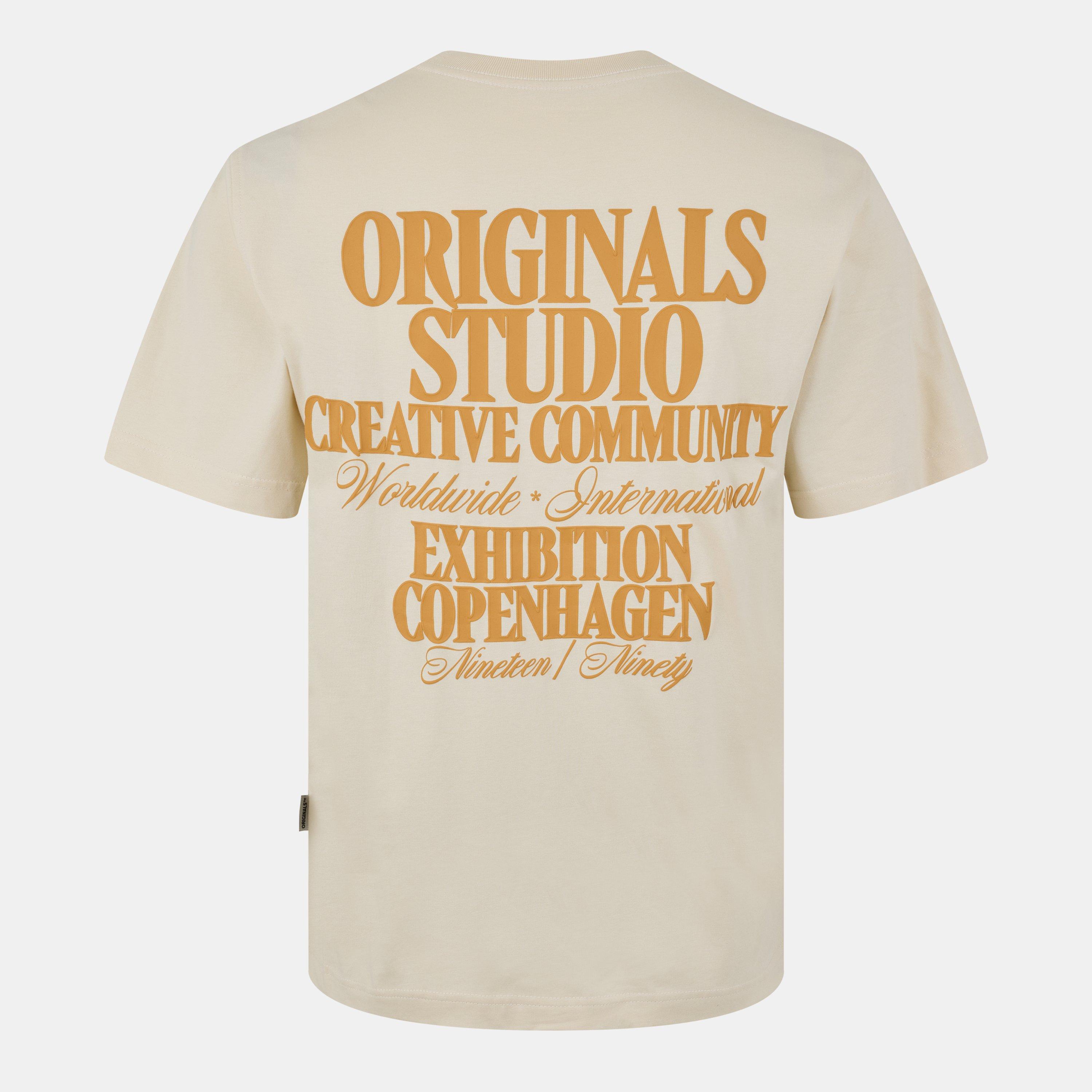 Antique White - Jack and Jones - Bury Regular Fit T-Shirt - 2