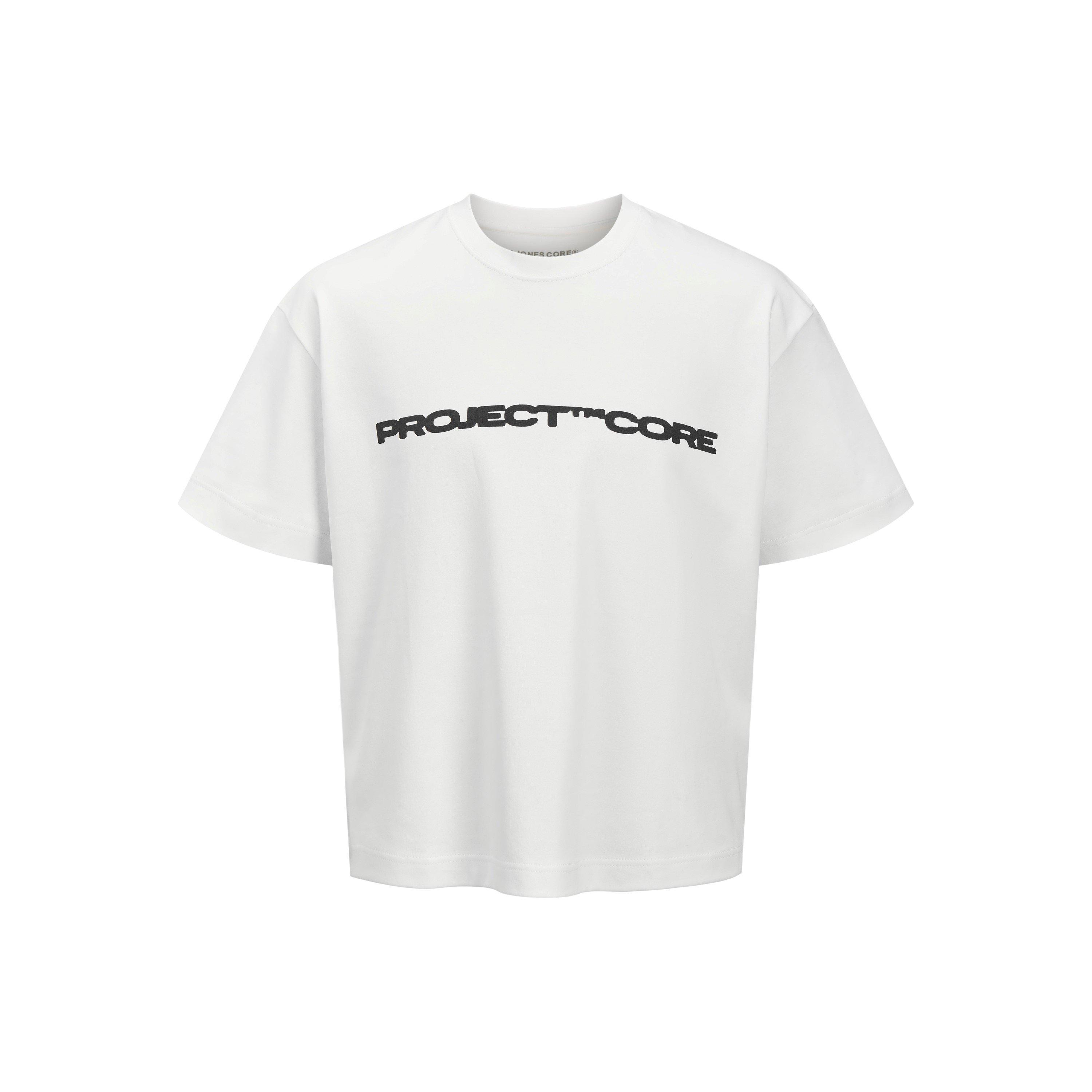 Jack And Jones Men's Regular Fit Crew Neck T-Shirt - Bright White - XL