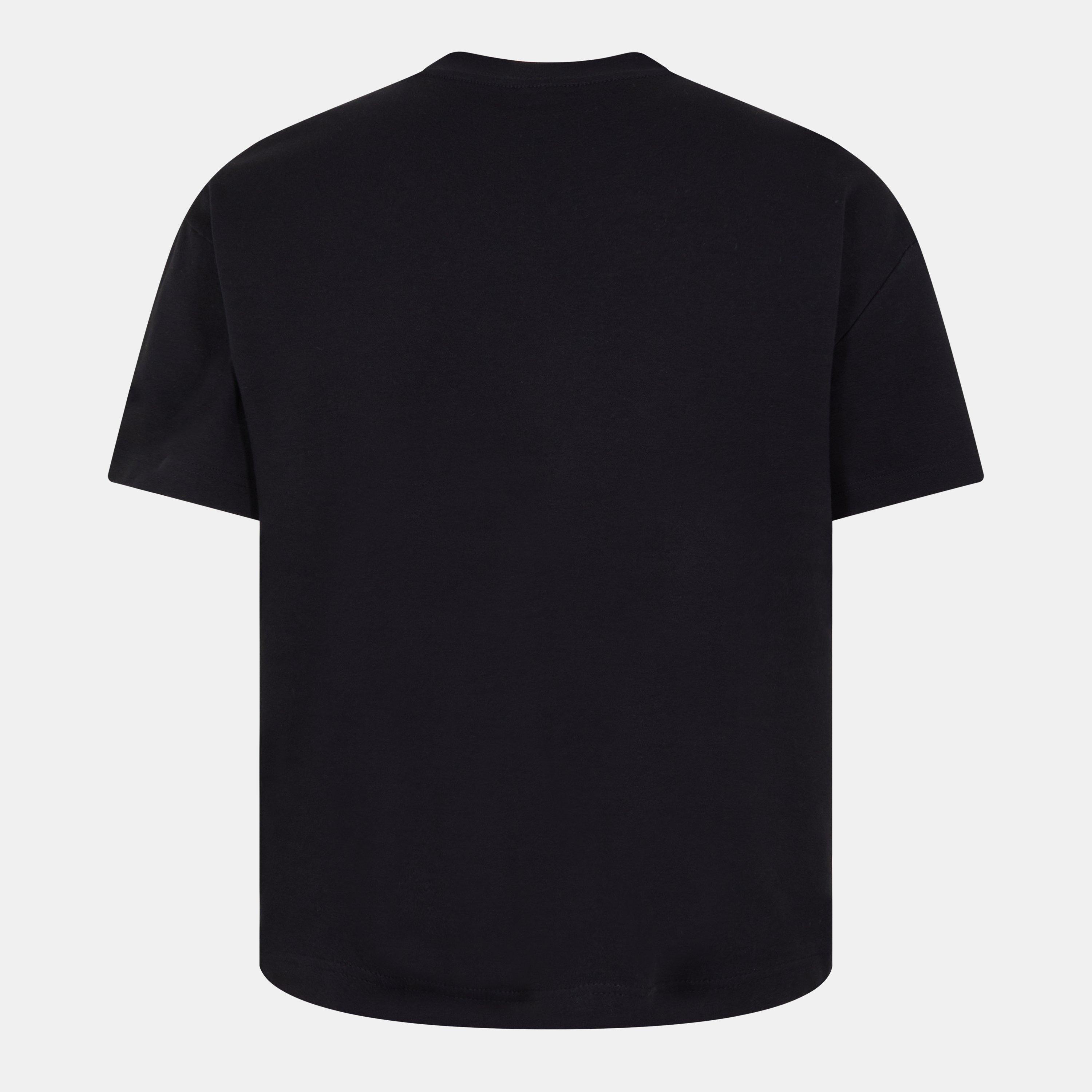 Negro - Jack and Jones - Regular Fit Crew Neck T-Shirt - 2