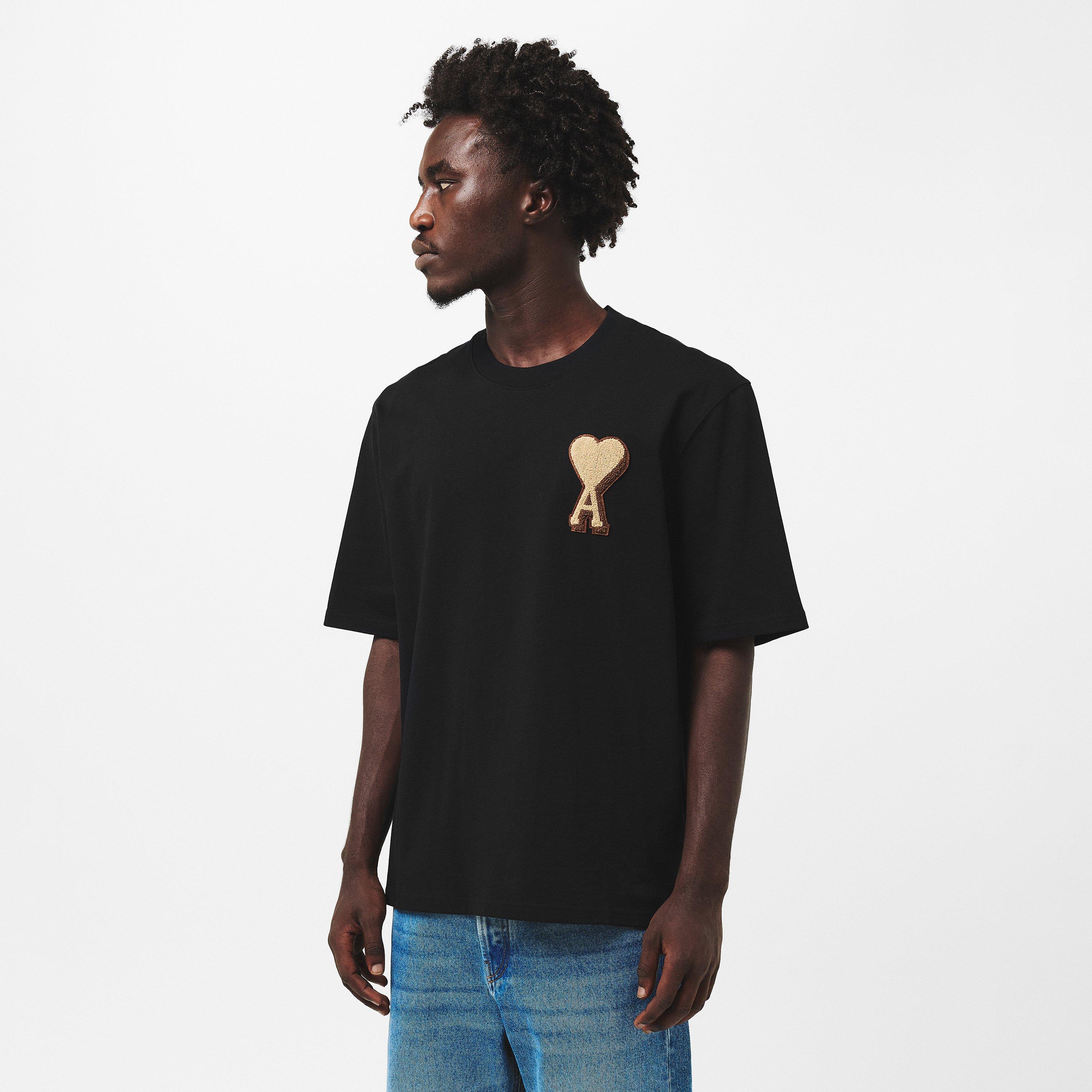Ami Paris | Ami Patch Tee Sn54 | Regular Fit T-Shirts | FRASERS