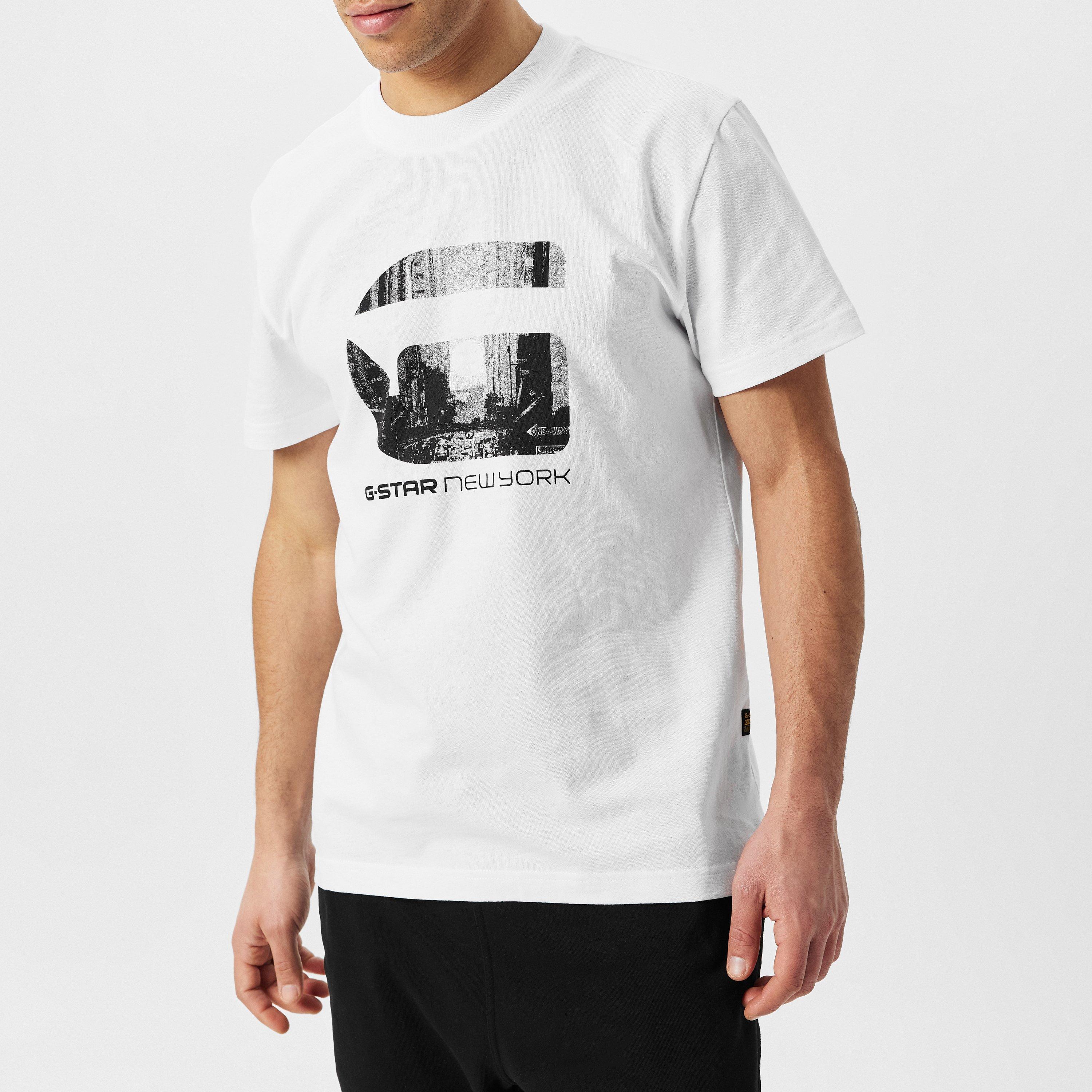 Blanc - G Star - New York T-Shirt - 3