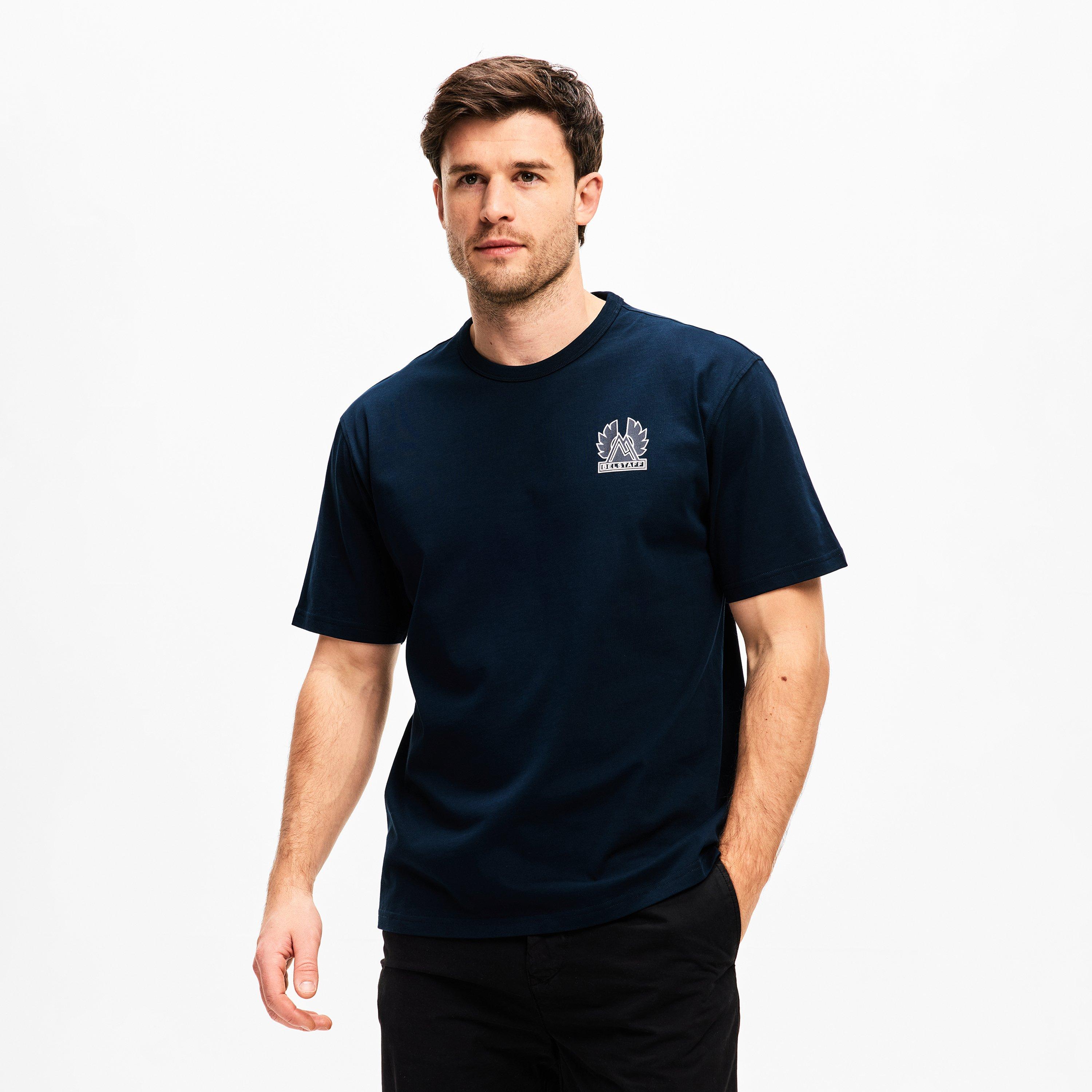 Dark Ink - Belstaff - Men's Bon Oversized T-Shirt - 3