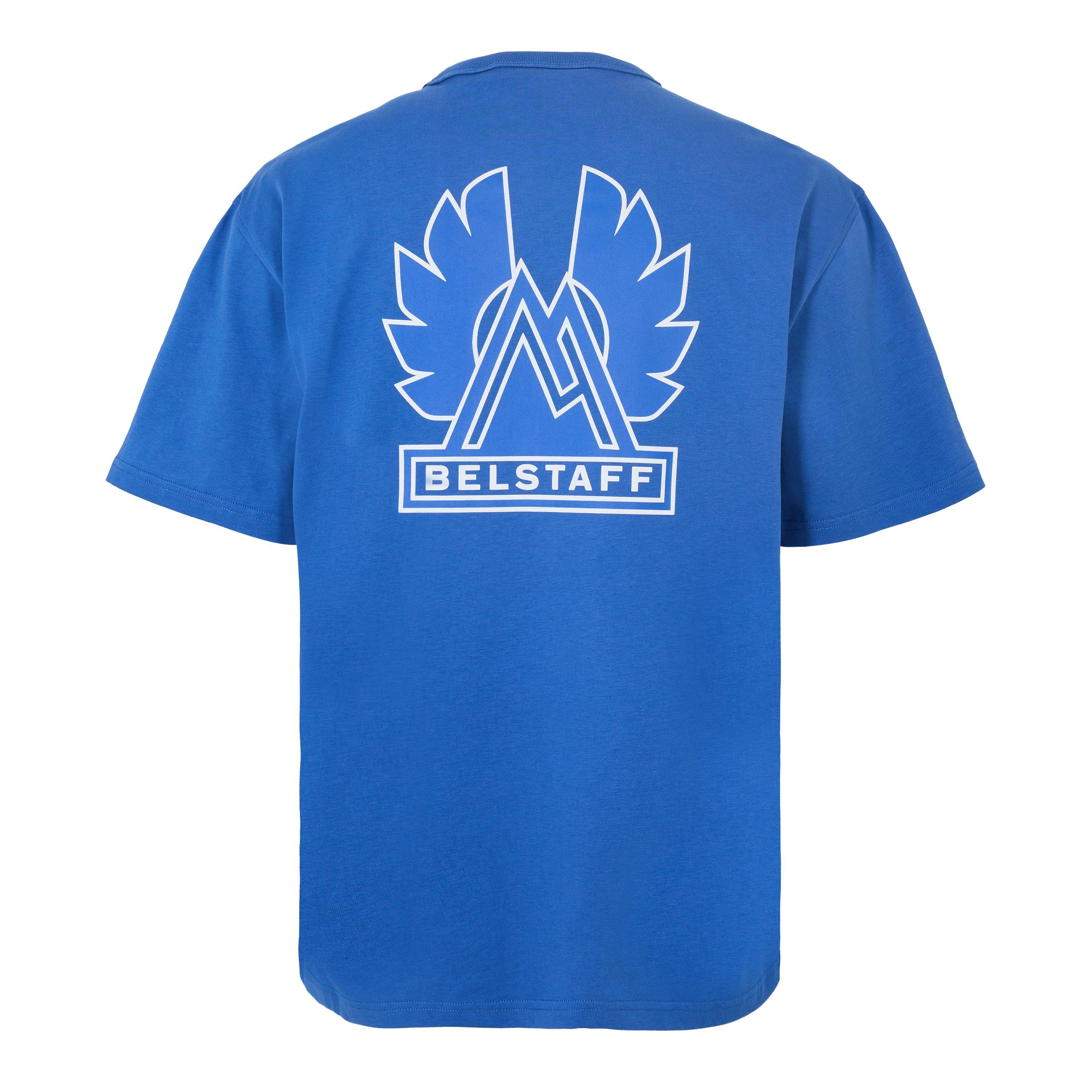 Marine Blue - Belstaff - Men's Bon Oversized T-Shirt - 2