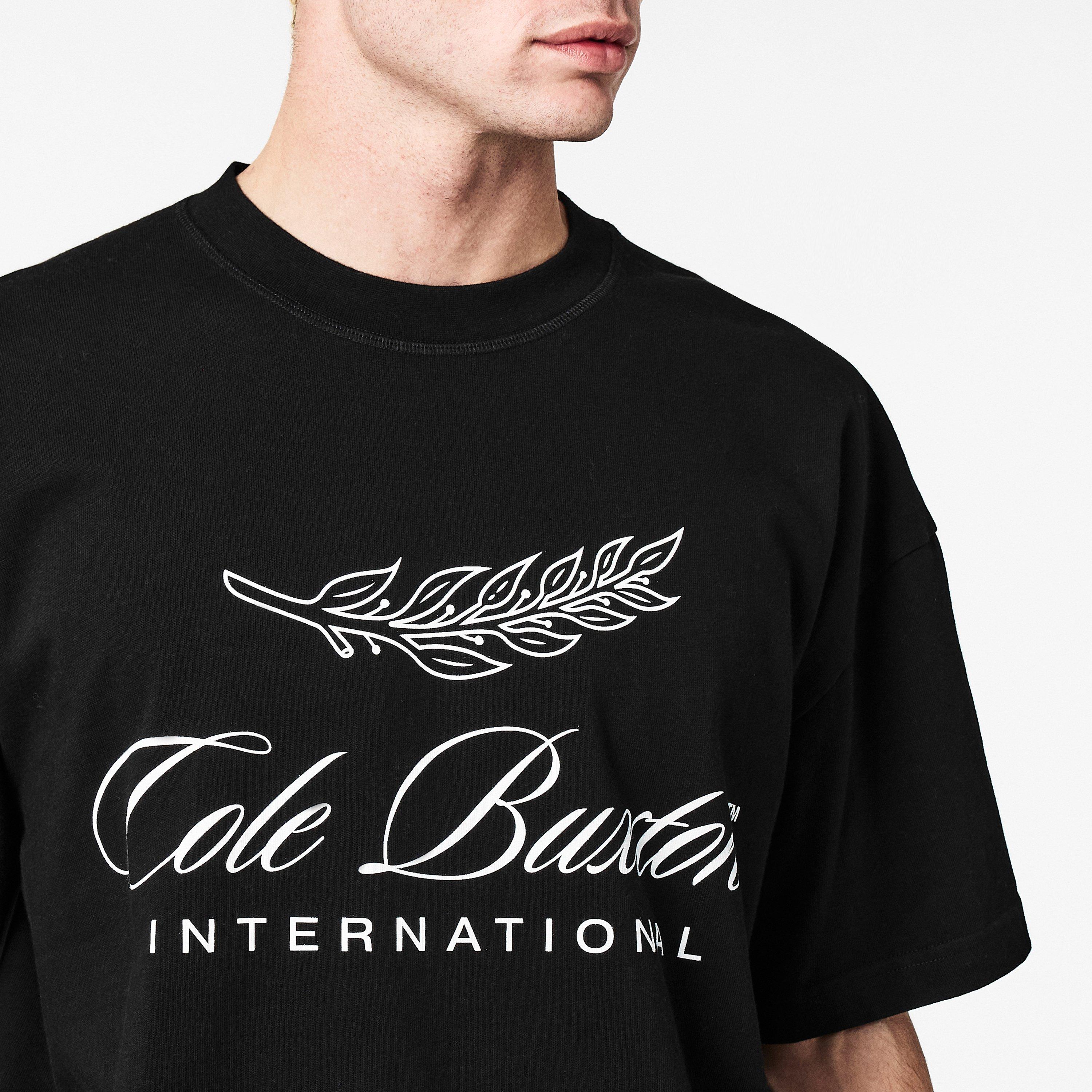 Black/White - Cole Buxton - Cole Inter Front Tee Sn00 - 5
