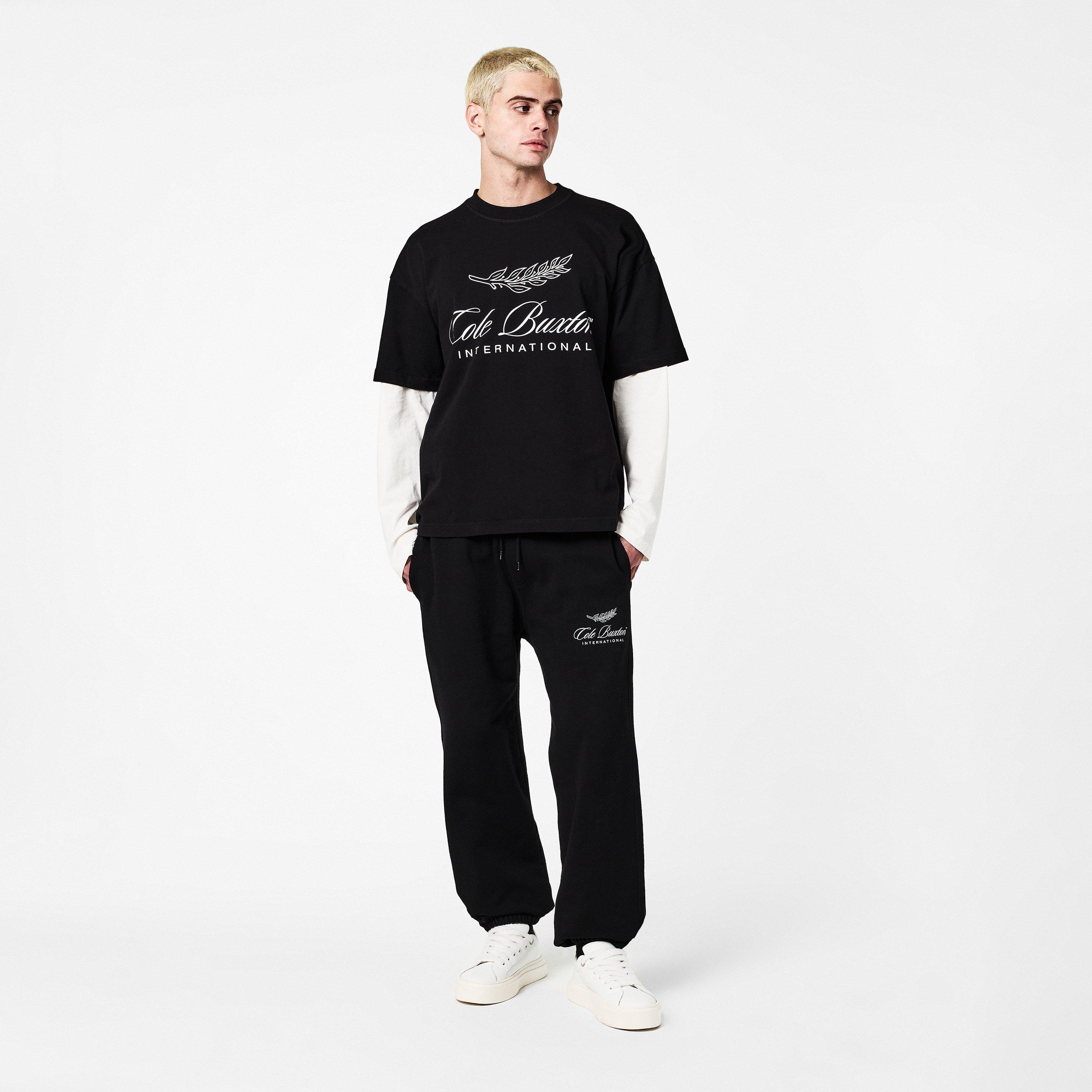 Black/White - Cole Buxton - Cole Inter Front Tee Sn00 - 6