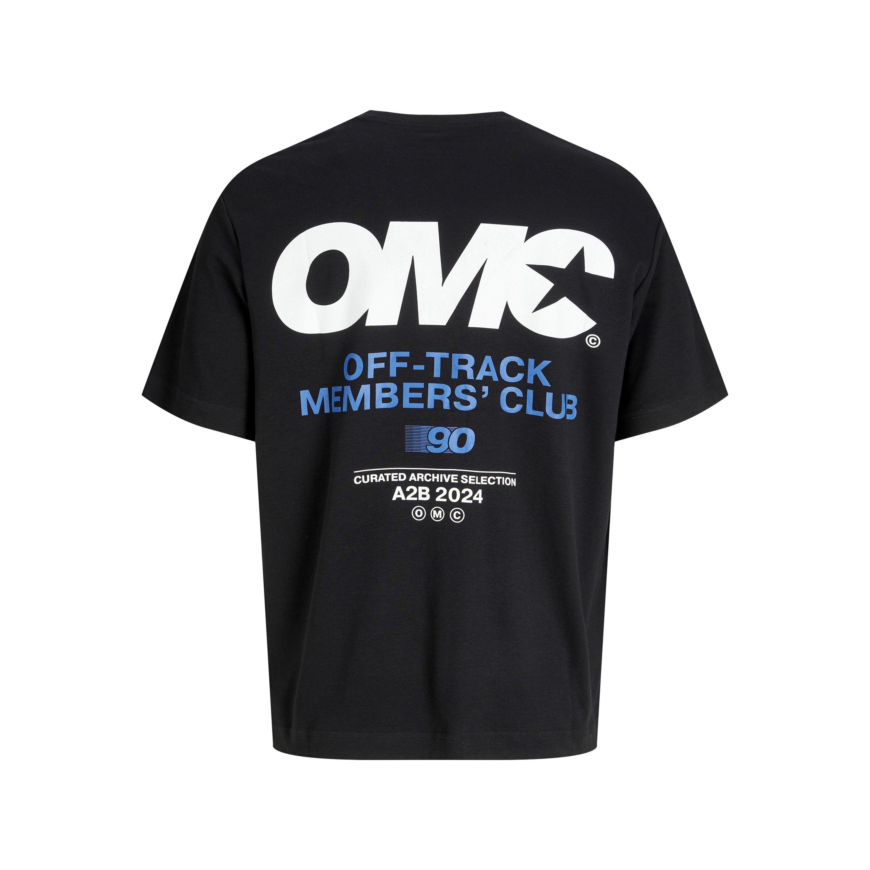 Preto - Jack and Jones - Regular Fit Crew Neck T-Shirt - 2