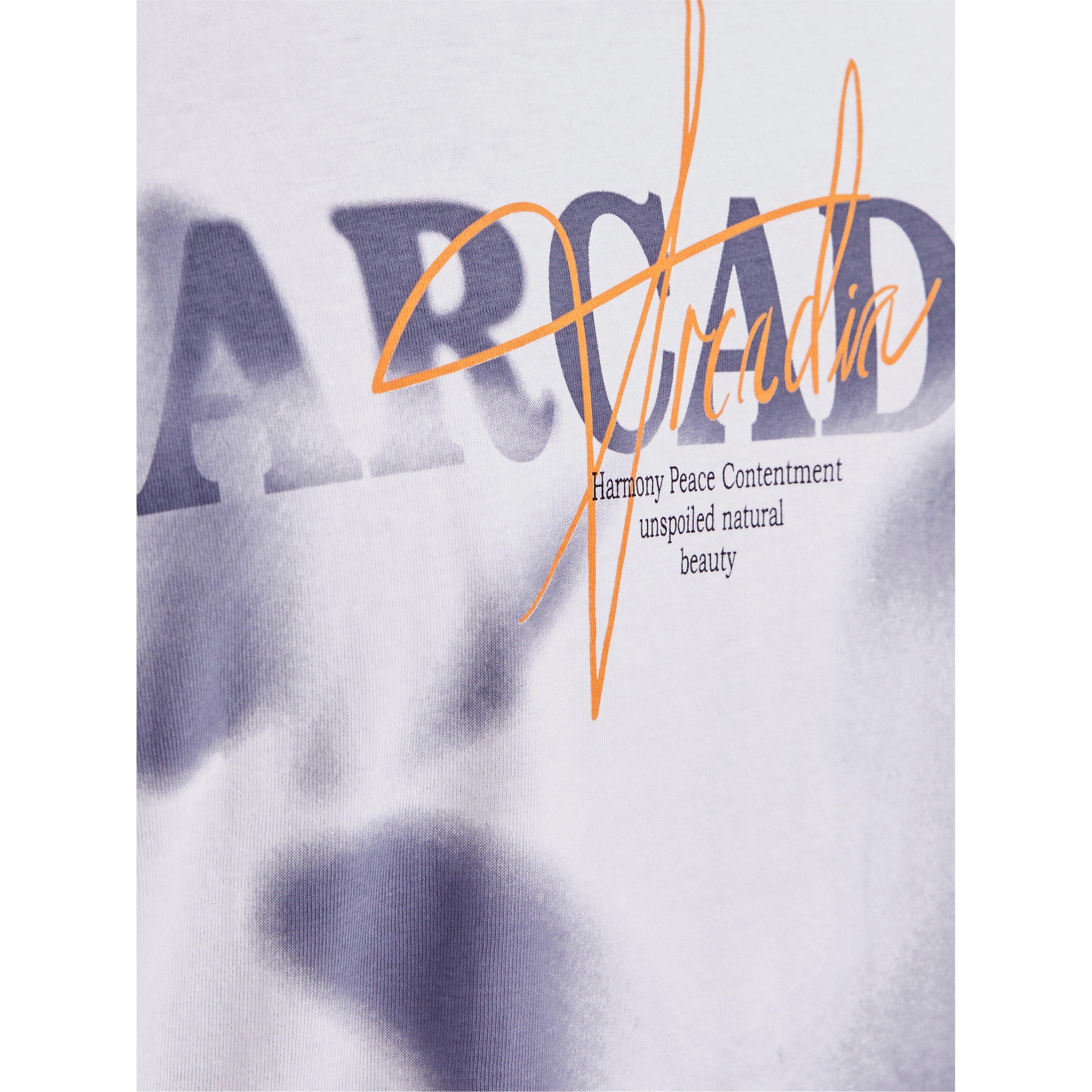 Blanc - Jack and Jones - Men's Regular Fit Graphic T-Shirt - 8